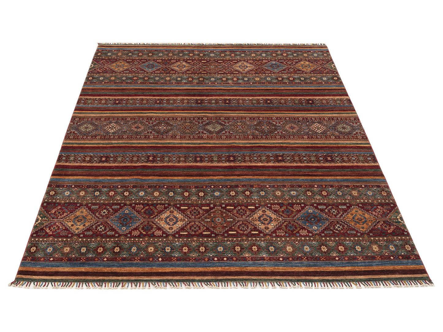Horosan 152017 Multi Multi 8.4x10.3 Hand Knotted Rug