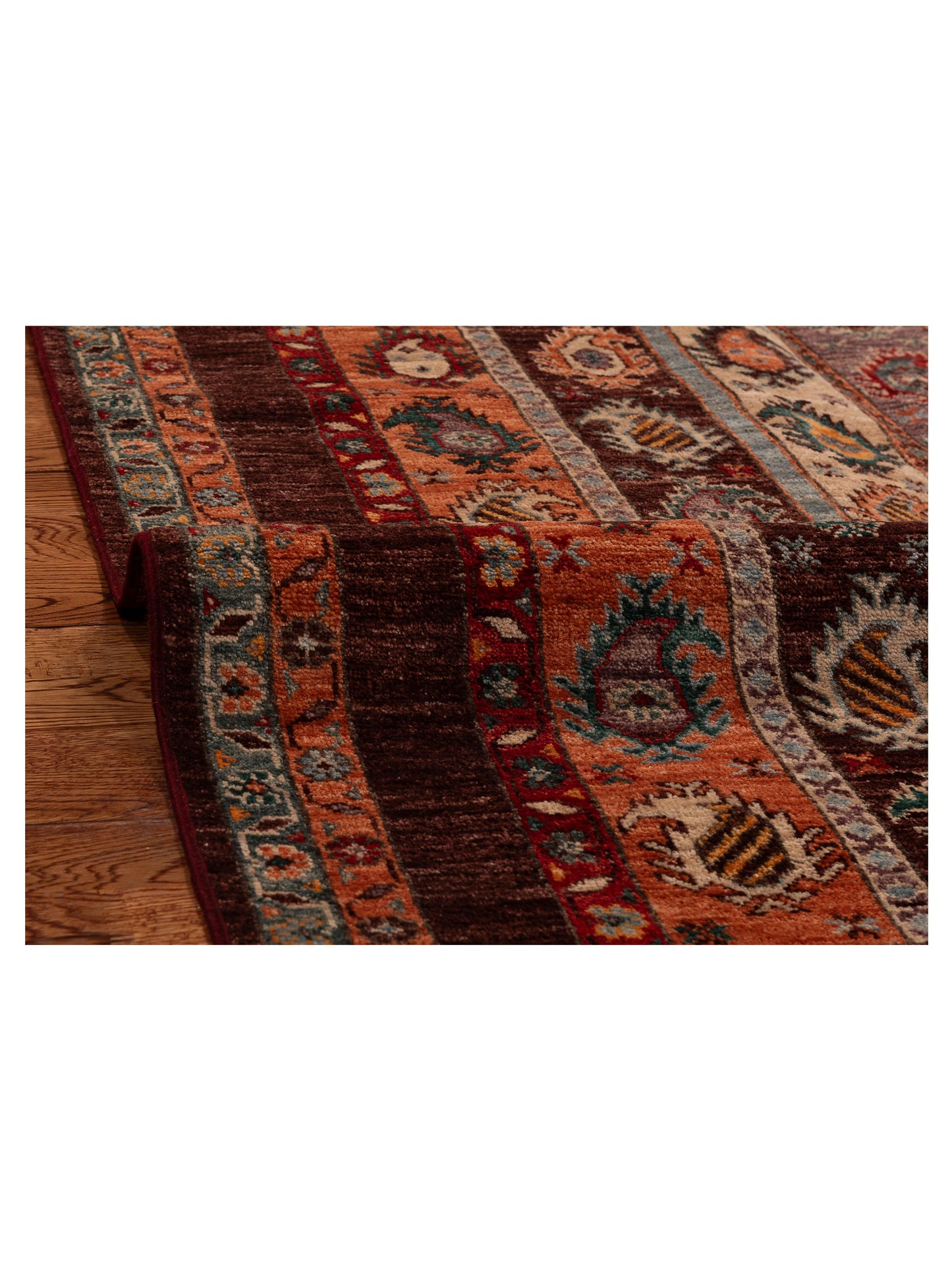 Shawl 152029 Multi Multi 3.11x5.9 Hand Knotted Rug