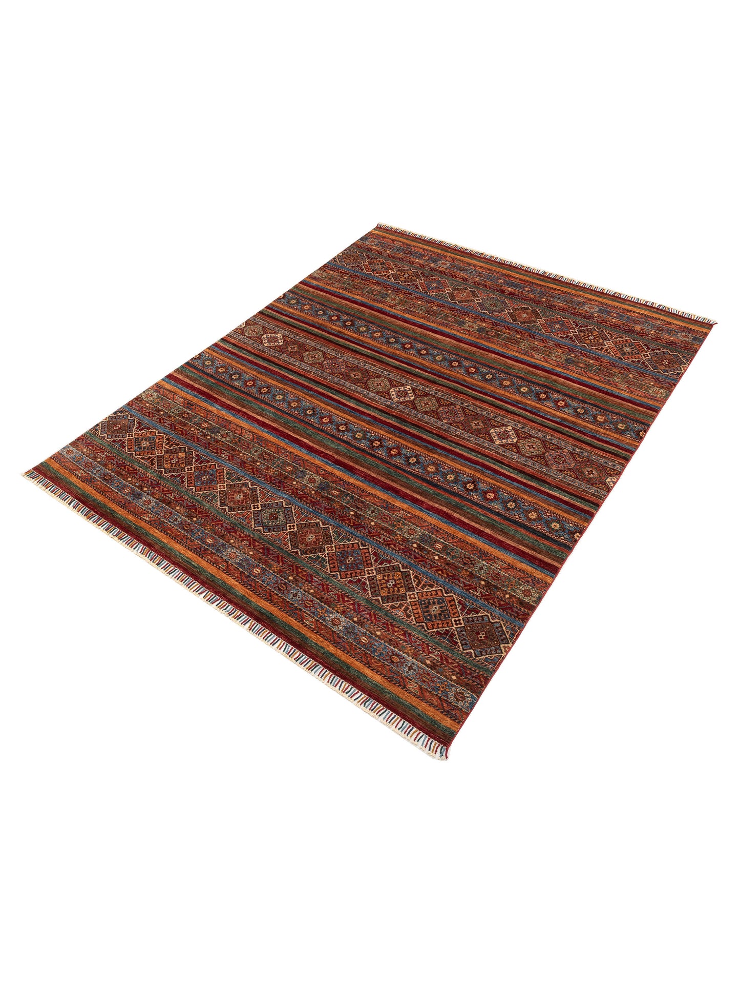 Horosan 152038 Multi Multi 8.2x10.3 Hand Knotted Rug