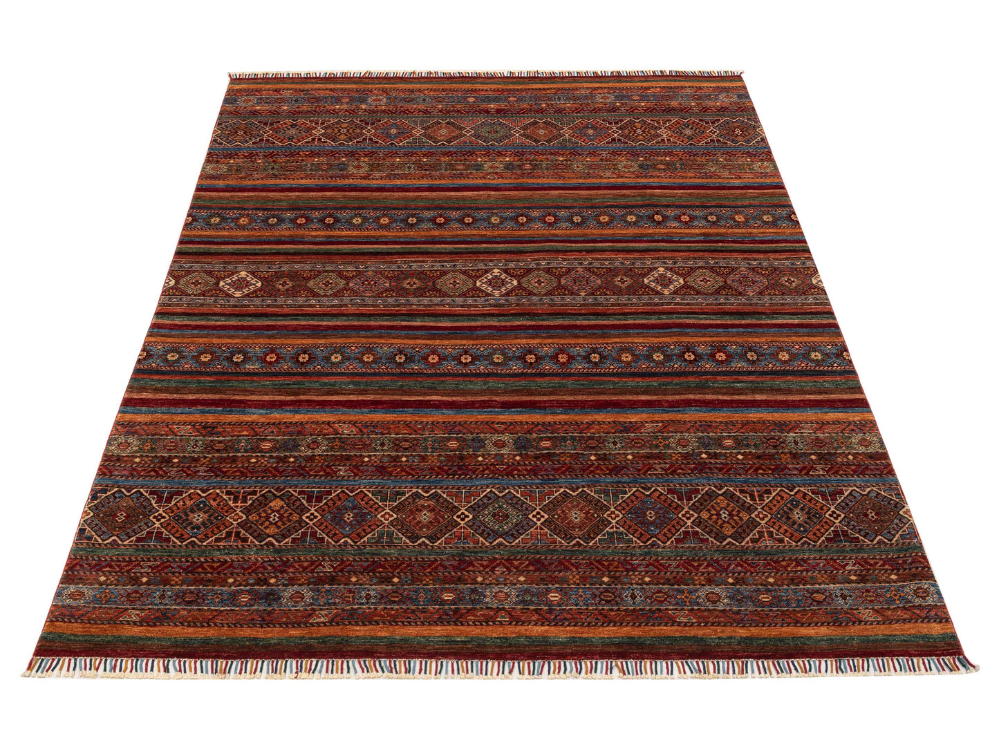 Horosan 152038 Multi Multi 8.2x10.3 Hand Knotted Rug