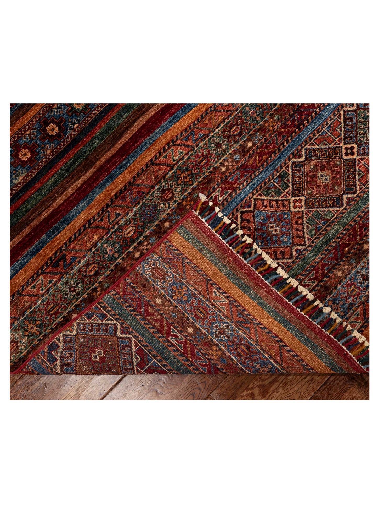 Horosan 152038 Multi Multi 8.2x10.3 Hand Knotted Rug