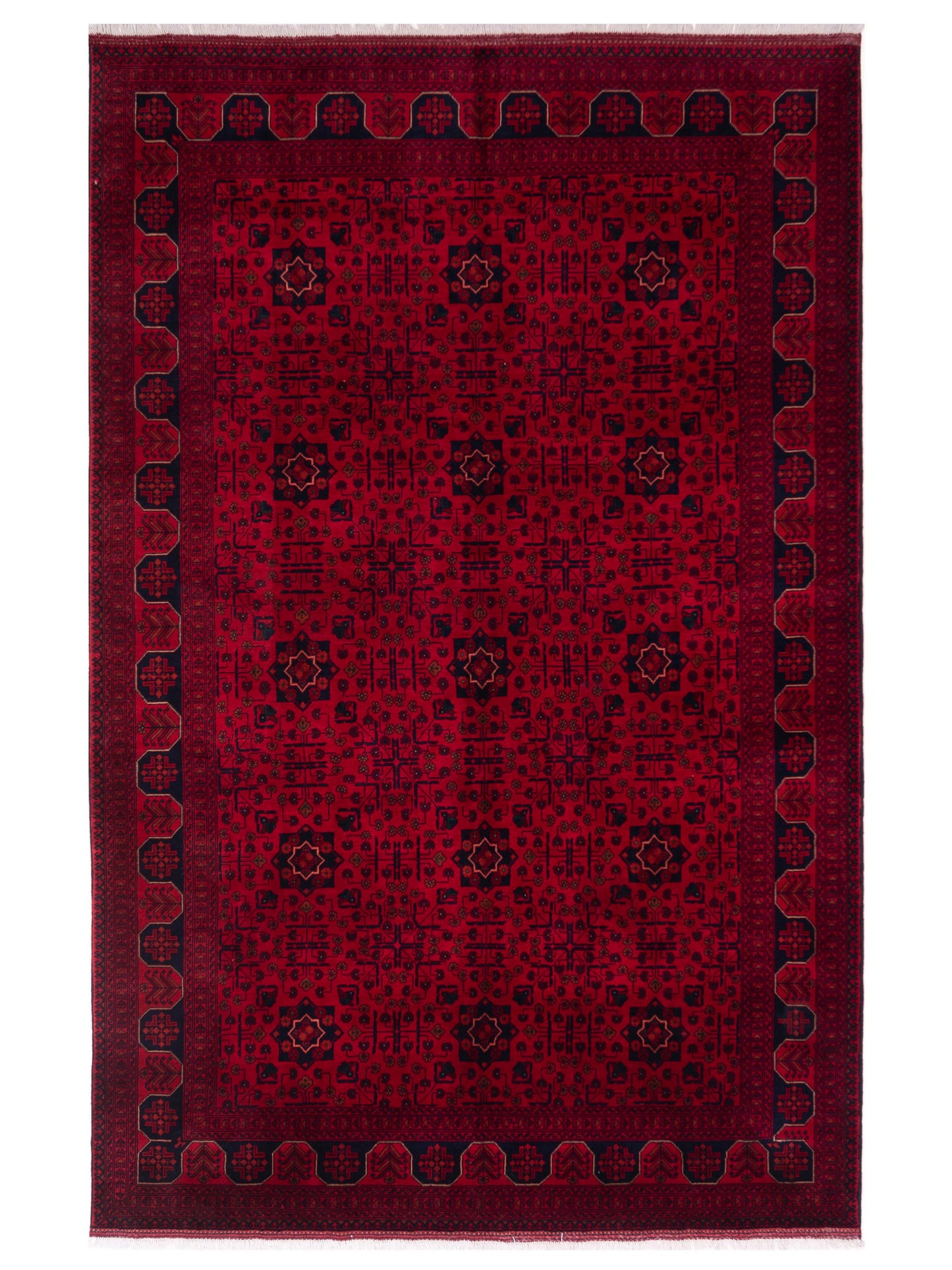 Nomad Afghan Belcik Red Navy Tribal