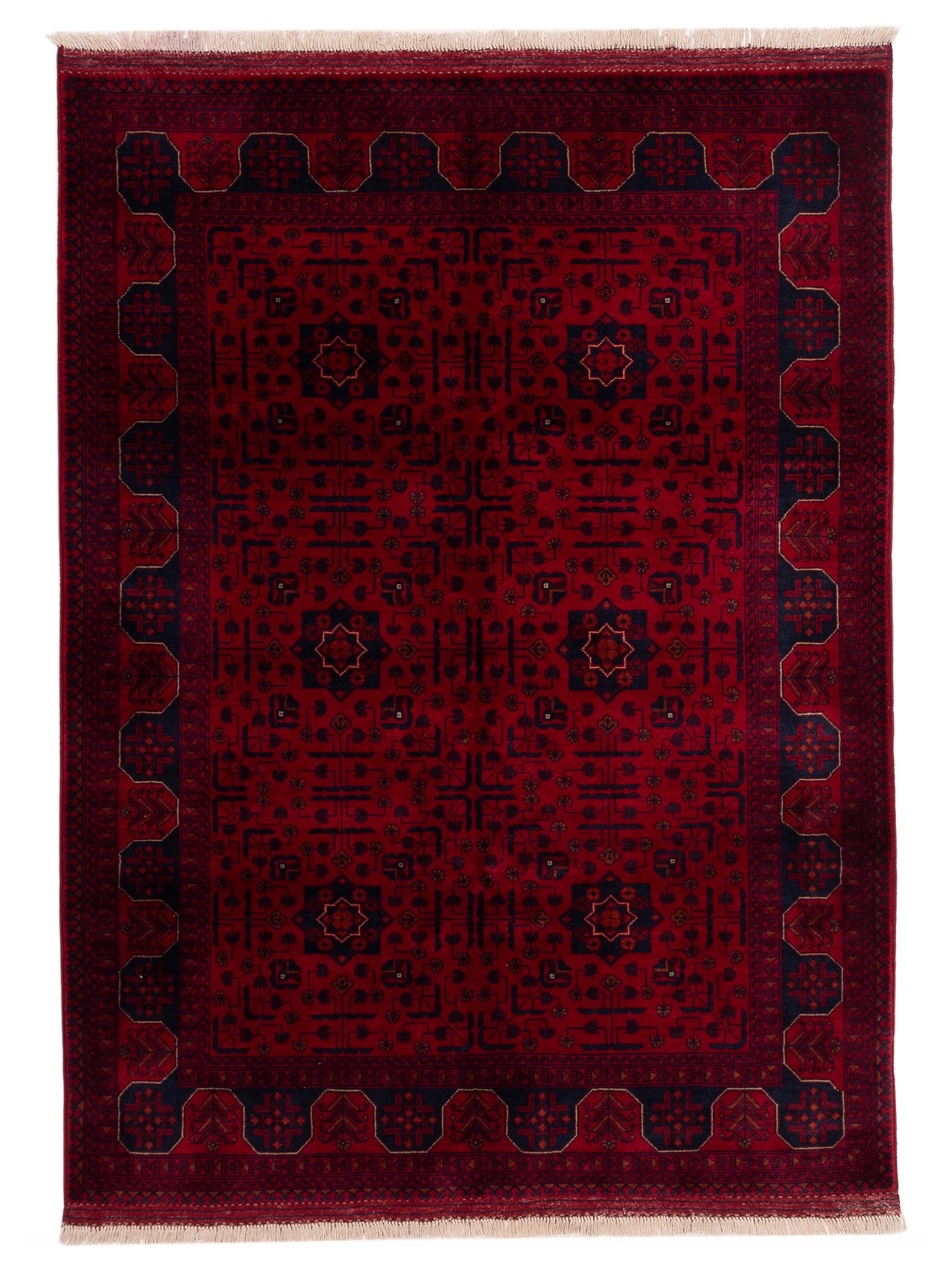 Nomad Afghan Belcik Red Navy Tribal