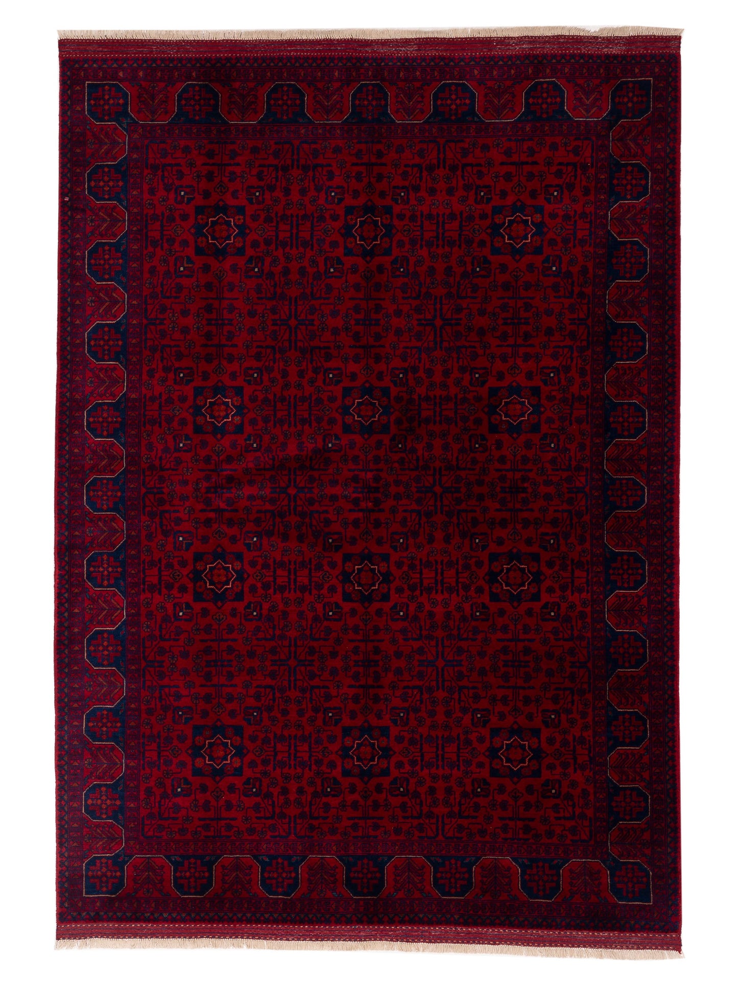 Nomad Afghan Belcik Red Navy Tribal