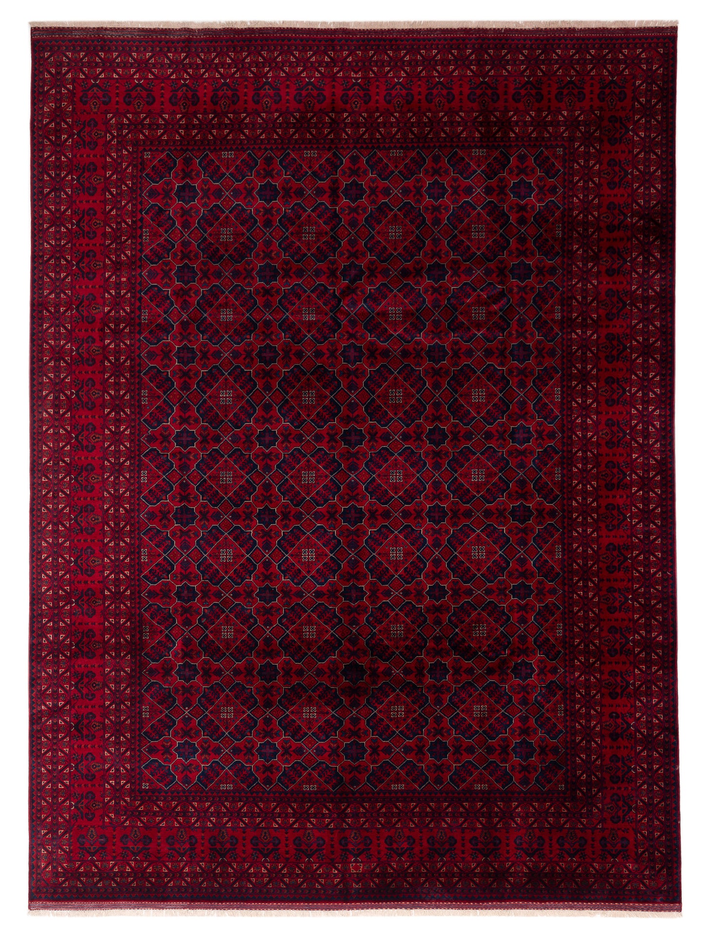 Nomad Afghan Belcik Red Red Tribal