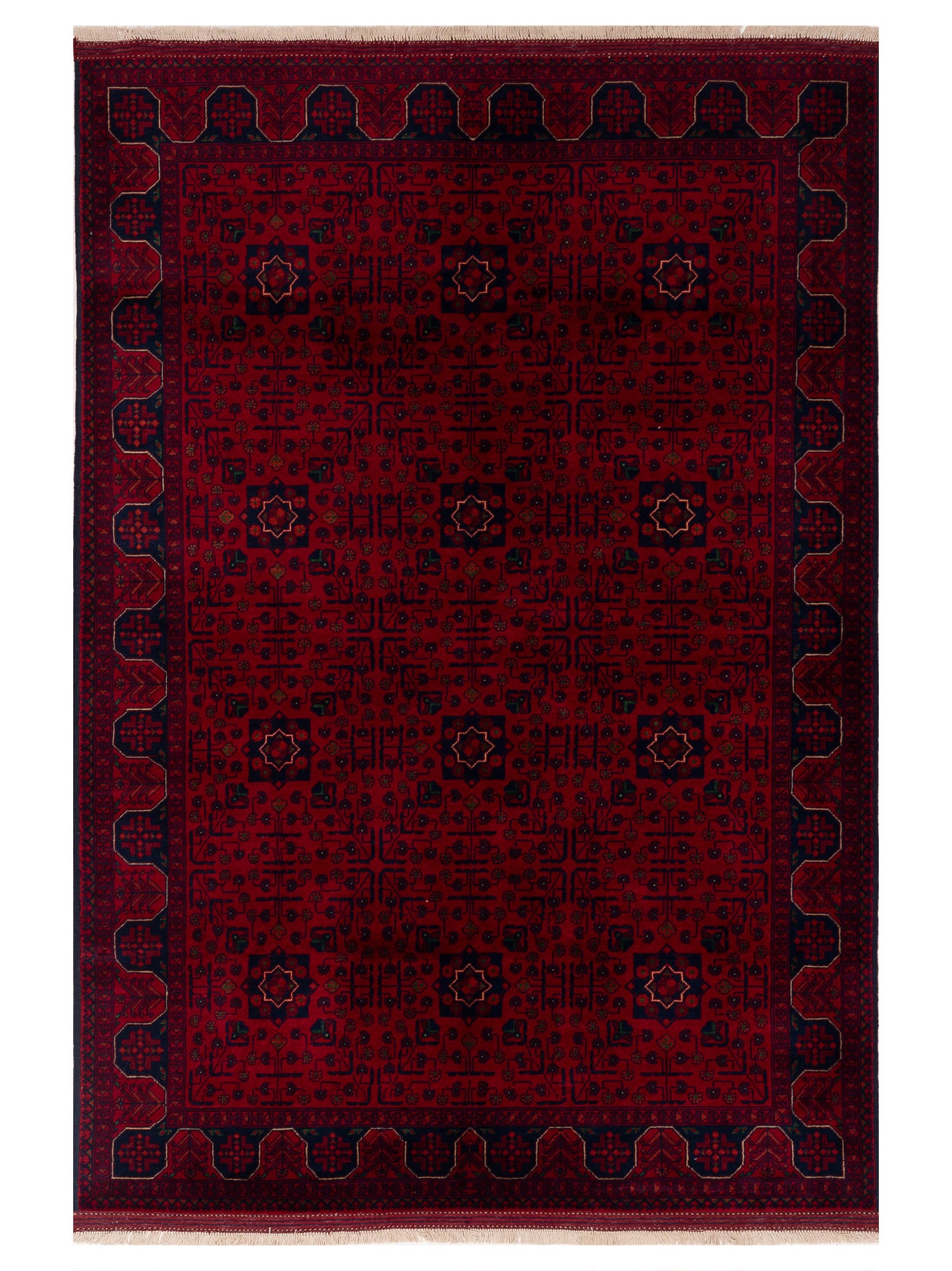 Nomad Afghan Belcik Red Navy Tribal