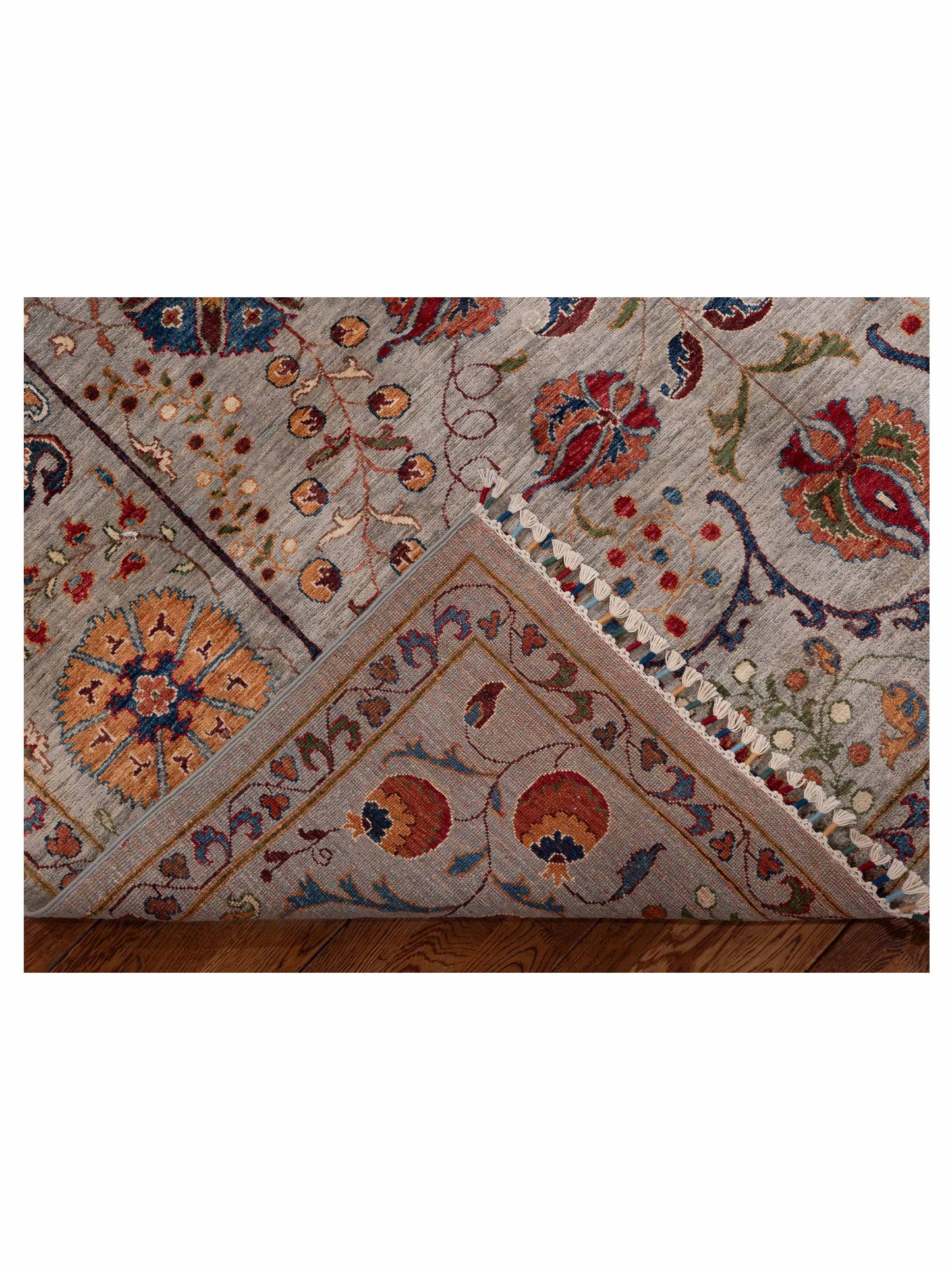 Sultan 152314 Light Gray 6.9x9.10 Hand Knotted Rug