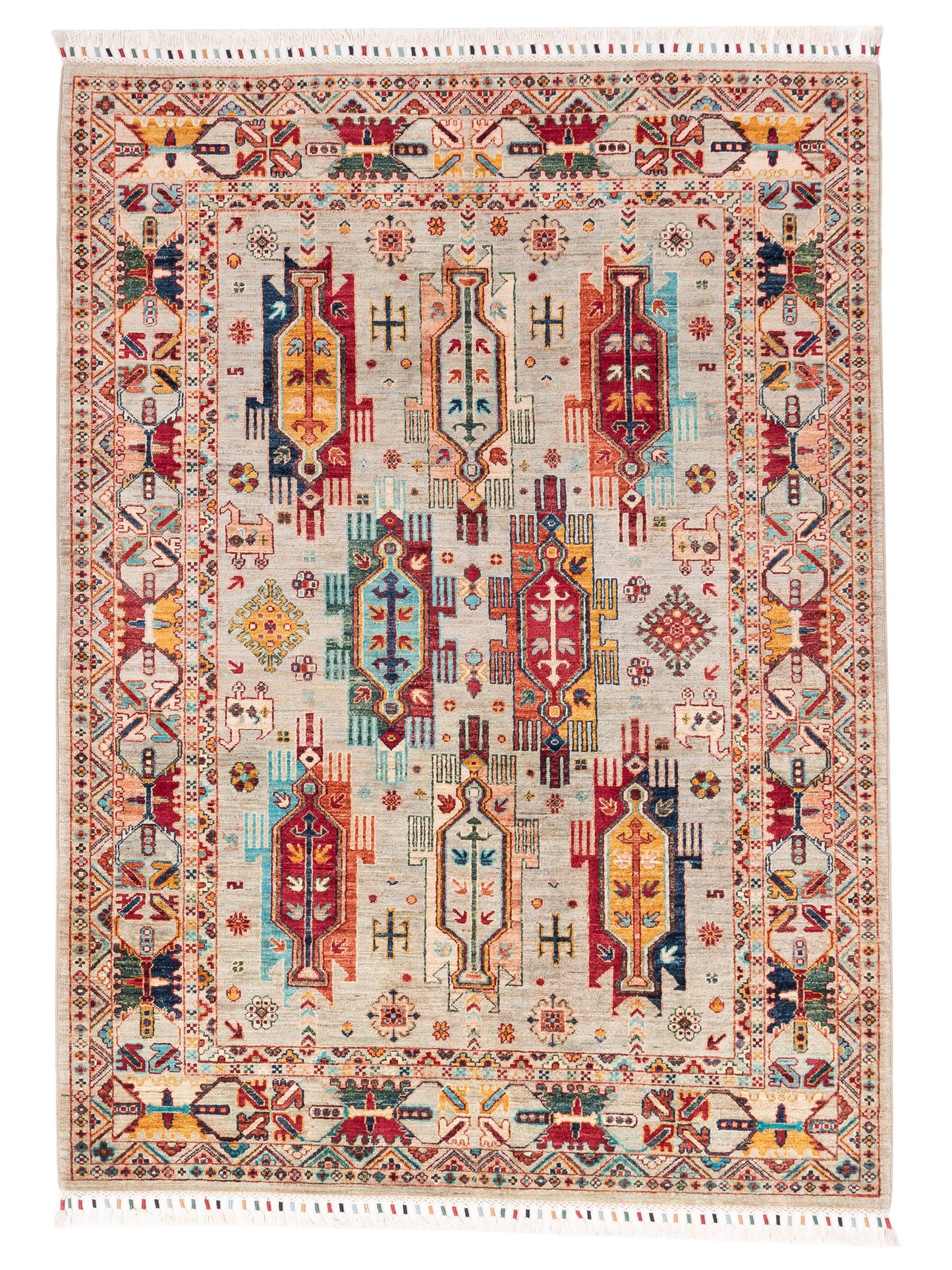 Pasha Sultan Light Gray Traditional