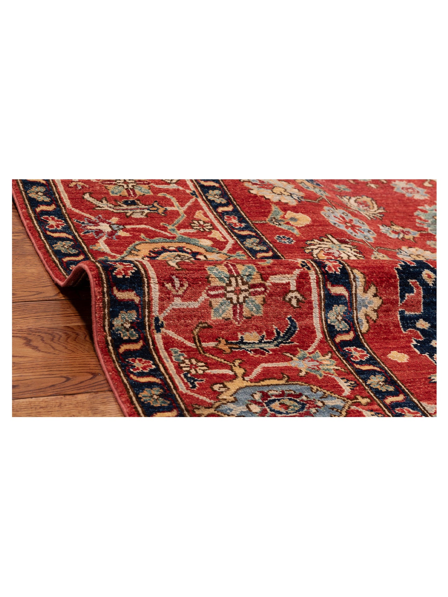 Sultan 152340 Red Red 8x9.9 Hand Knotted Rug
