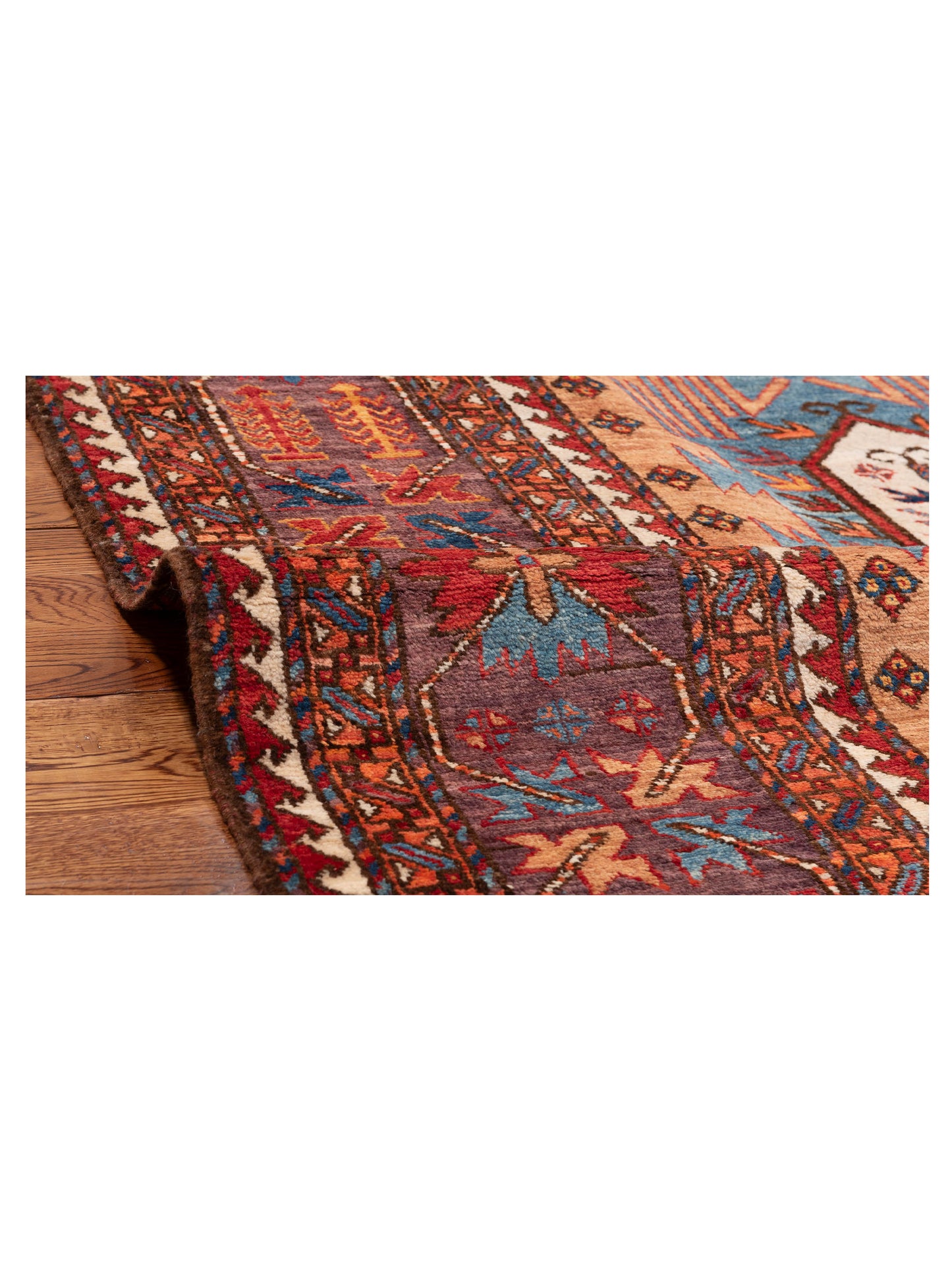 Sultan 152365 Salmon Purple 8.2x11.7 Hand Knotted Rug