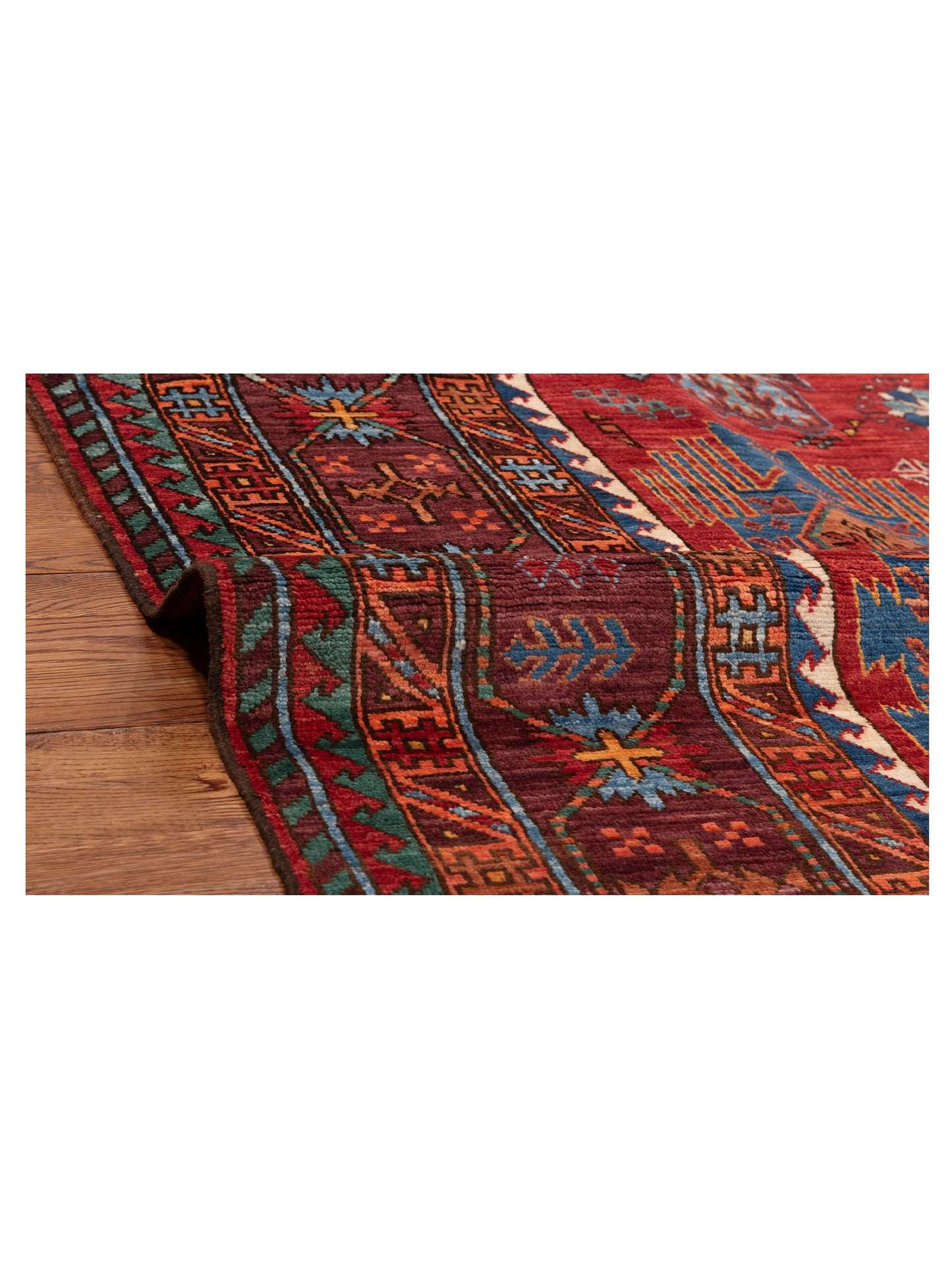 Sultan 152371 Red Purple 7.8x10.10 Hand Knotted Rug