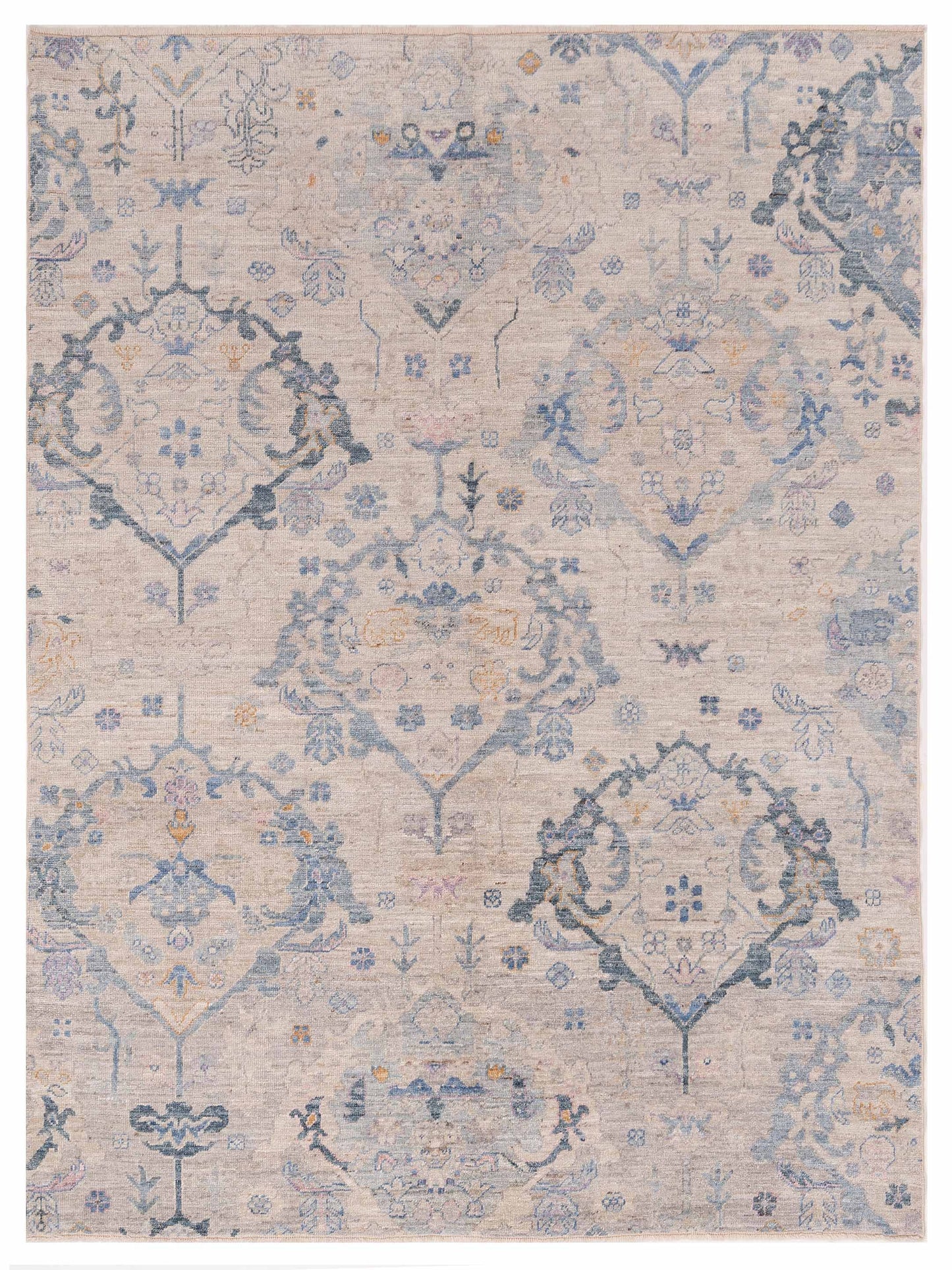 Anadol Angora Oushak Silver Silver Traditional