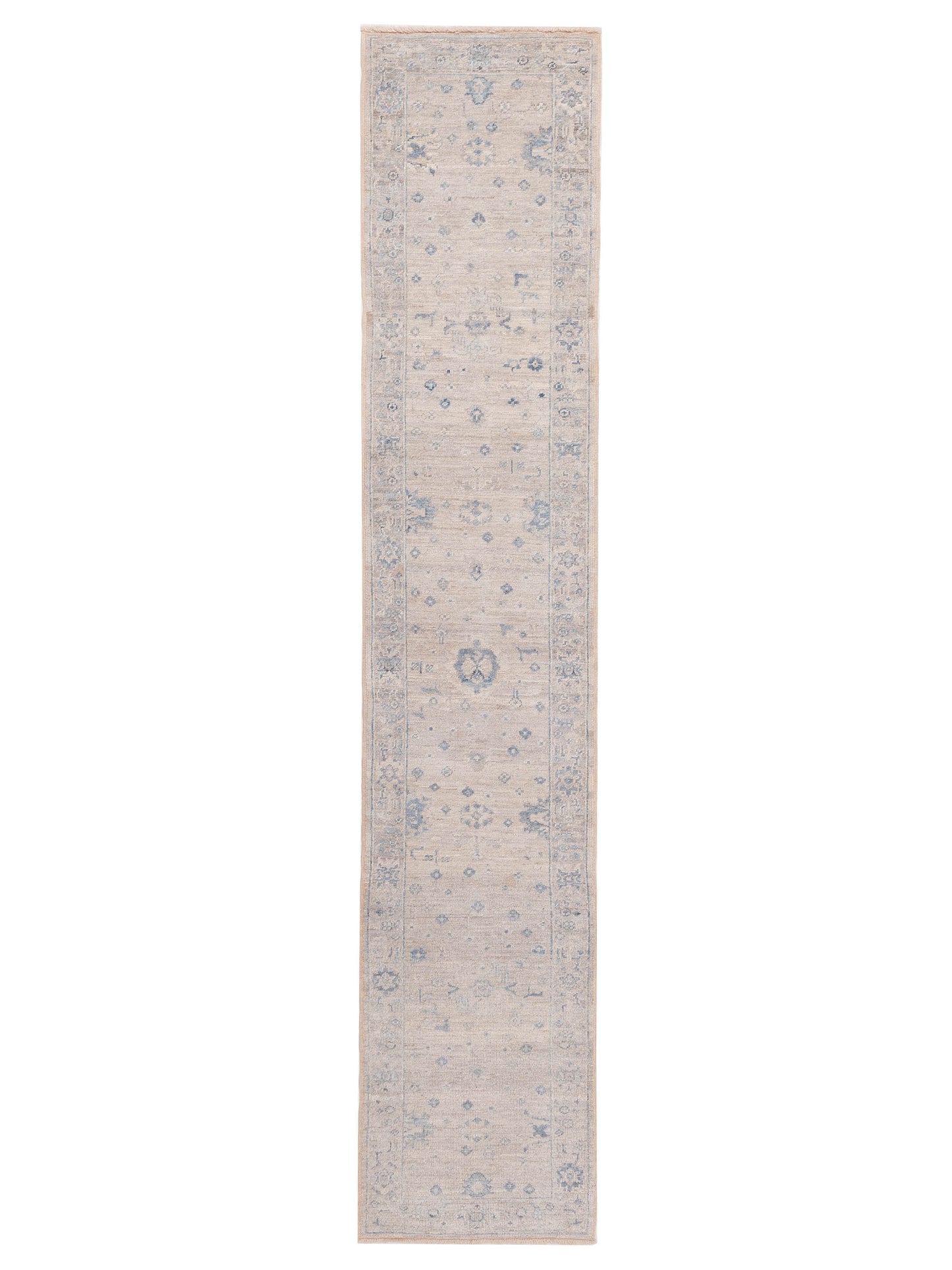 Anadol Angora Oushak Silver Gray Traditional
