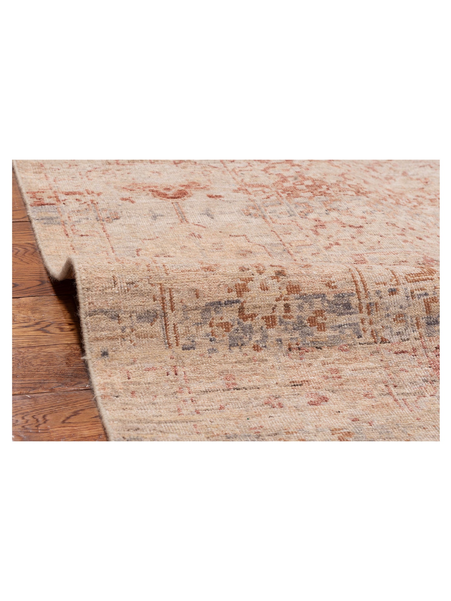 Vintage Revival 152518 Beige 9x11.11 Hand Knotted Rug