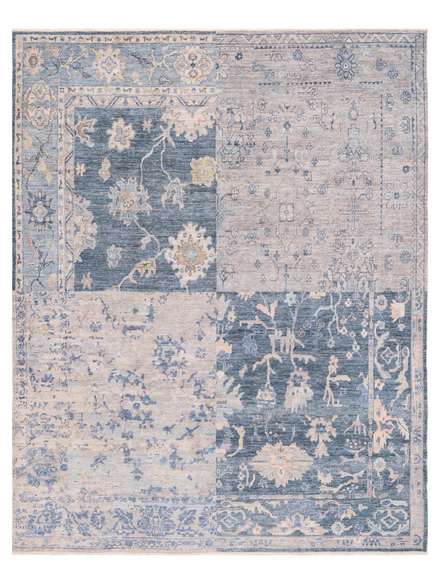 Anadol Angora Oushak Blue Gray Traditional