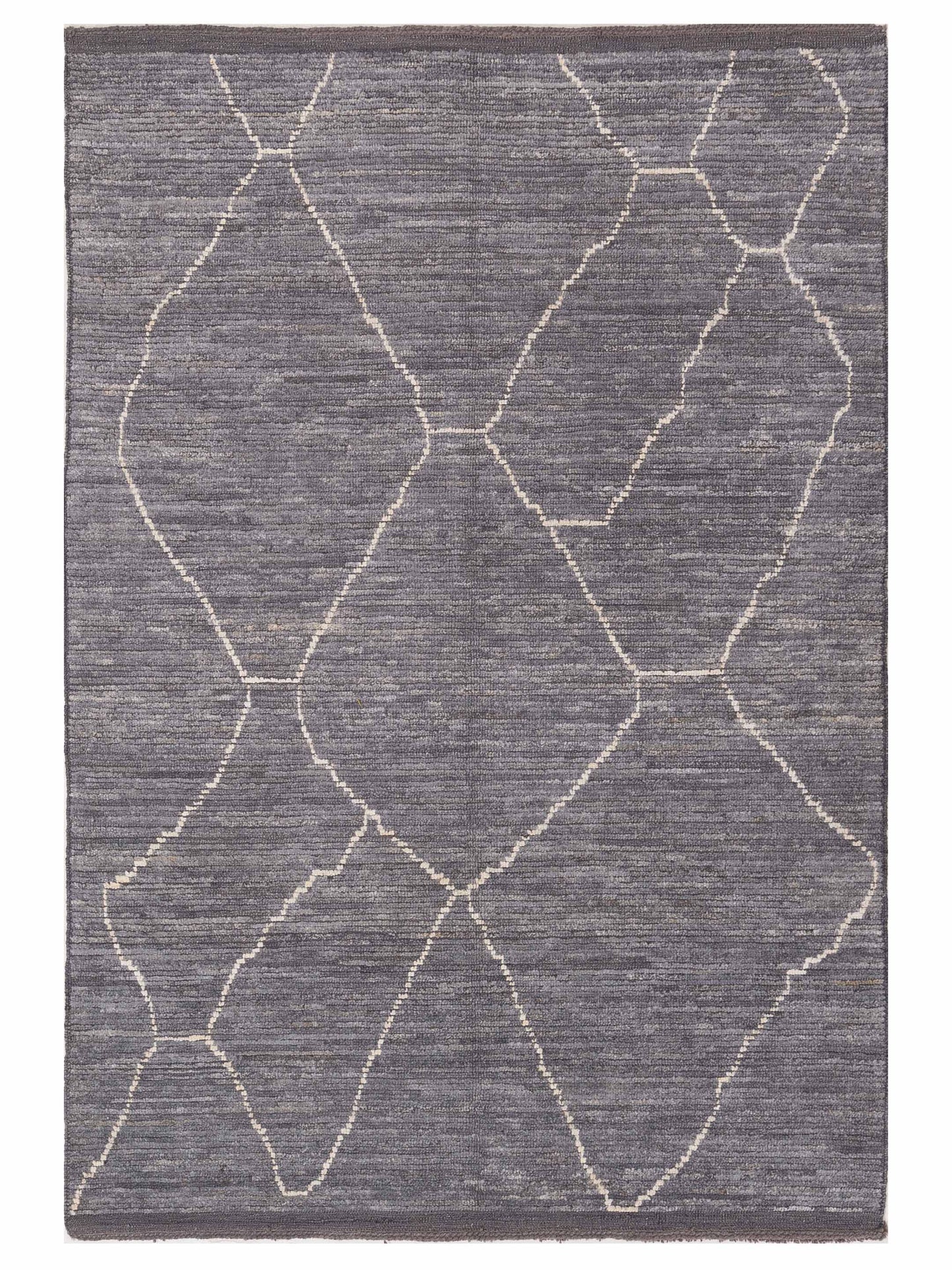 Pasha Berber Gray Ivory Contemporary