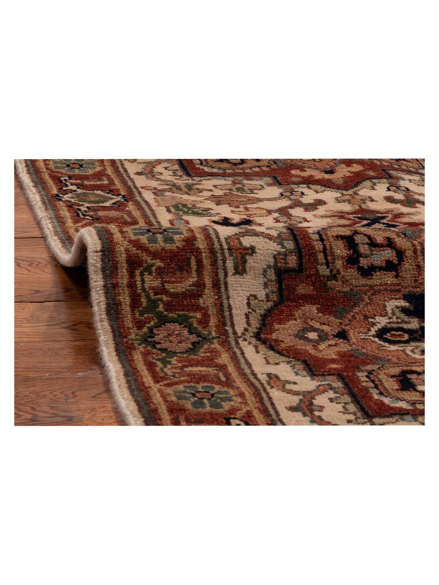 Royal 152730 Ivory Rust 2.6x9.11 Hand Knotted Rug