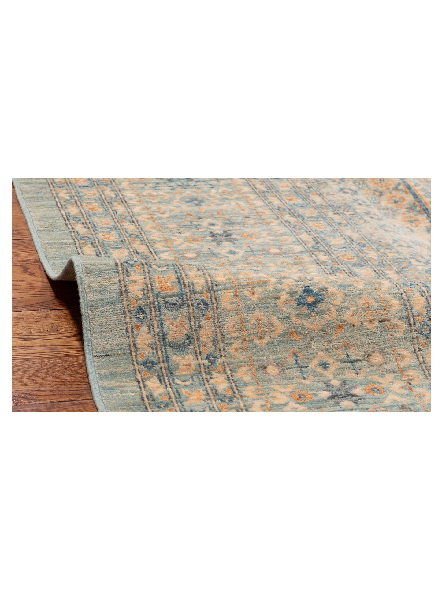 Mamluk 152769 Gray Gray 8.11x12.2 Hand Knotted Rug