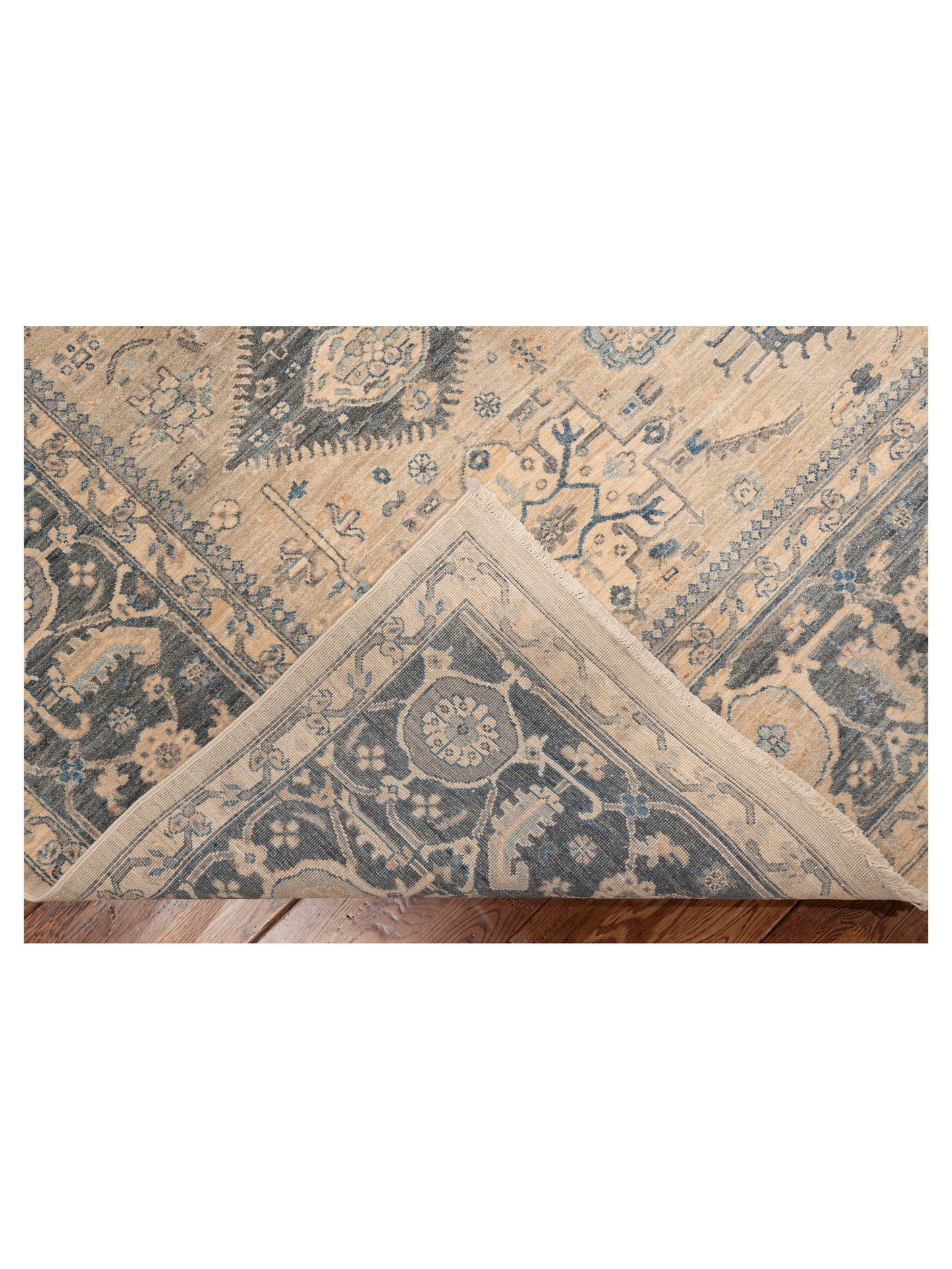 Mamluk 152784 Silver Gray 8.3x10.4 Hand Knotted Rug