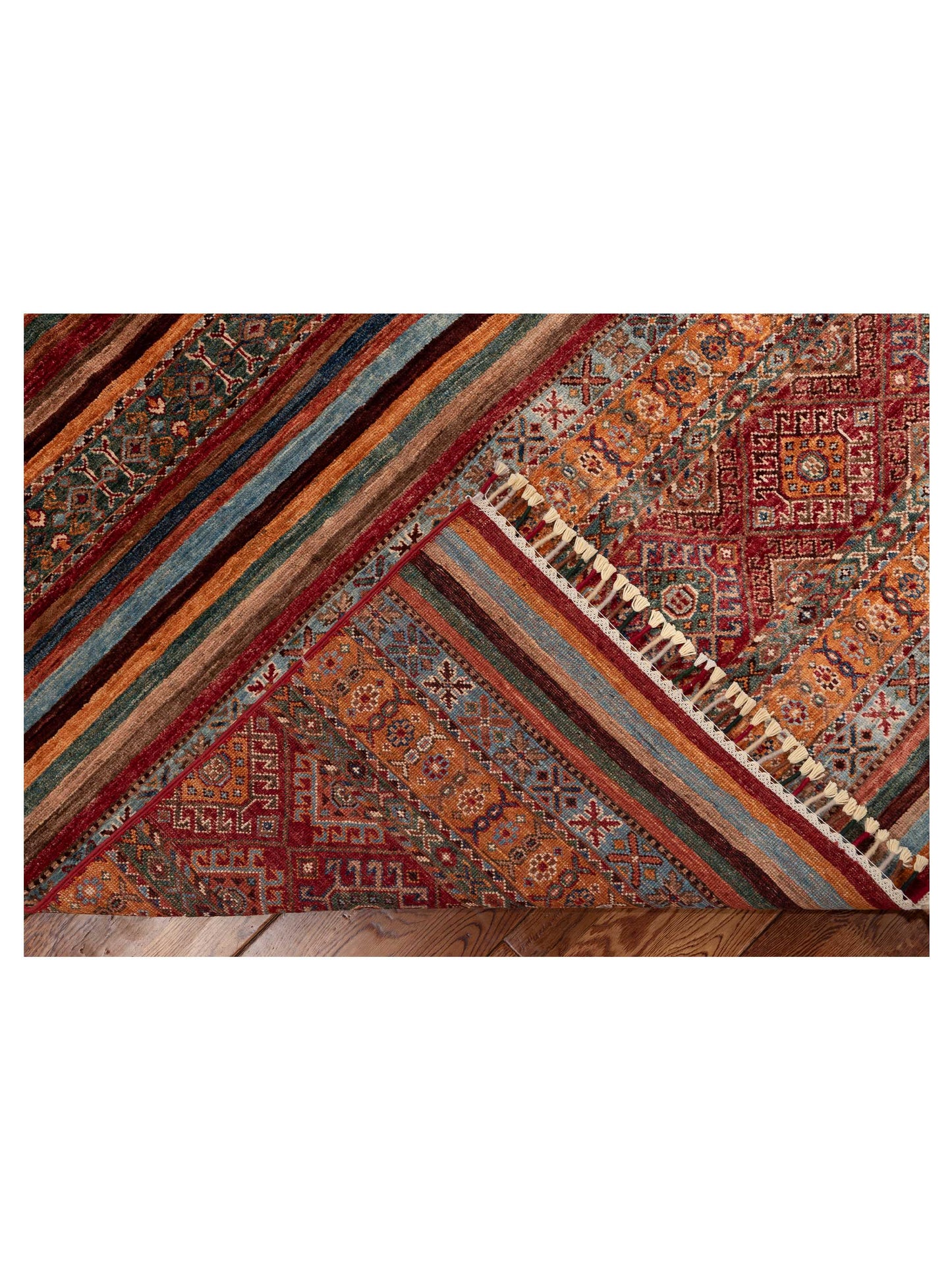 Horosan 152797 Multi Multi 6.8x9.6 Hand Knotted Rug