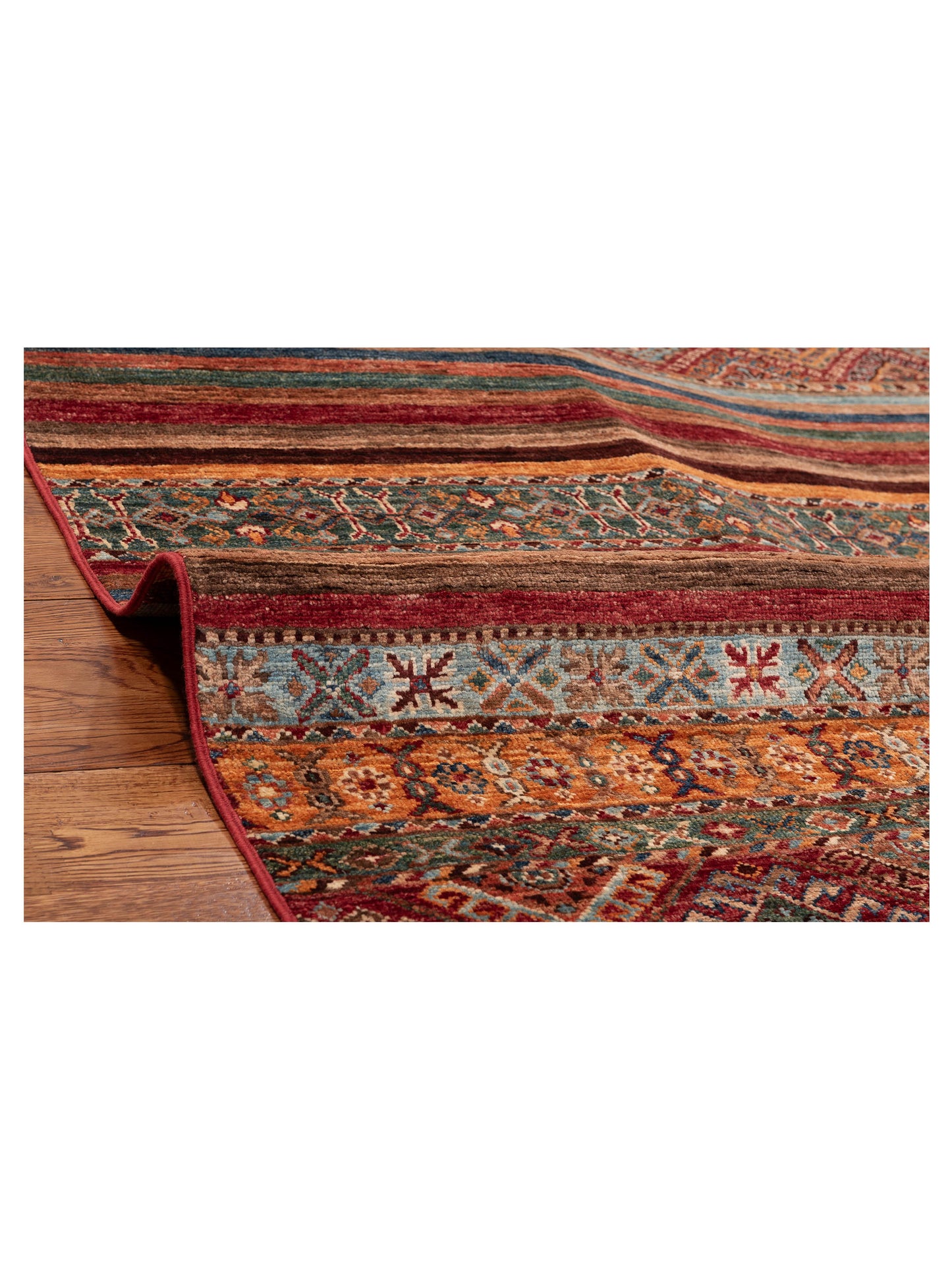 Horosan 152797 Multi Multi 6.8x9.6 Hand Knotted Rug