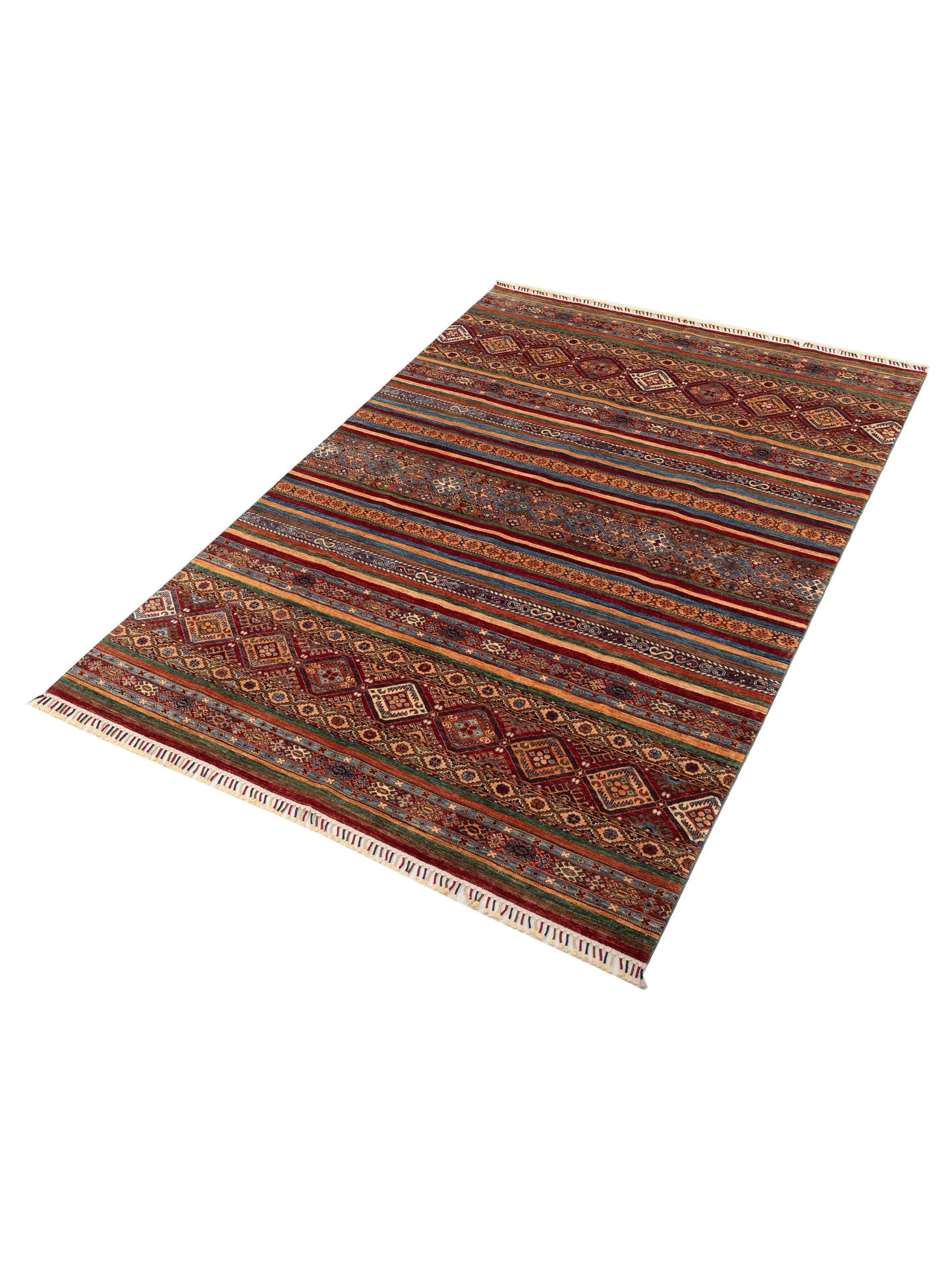 Horosan 152814 Multi Multi 6.9x9.8 Hand Knotted Rug