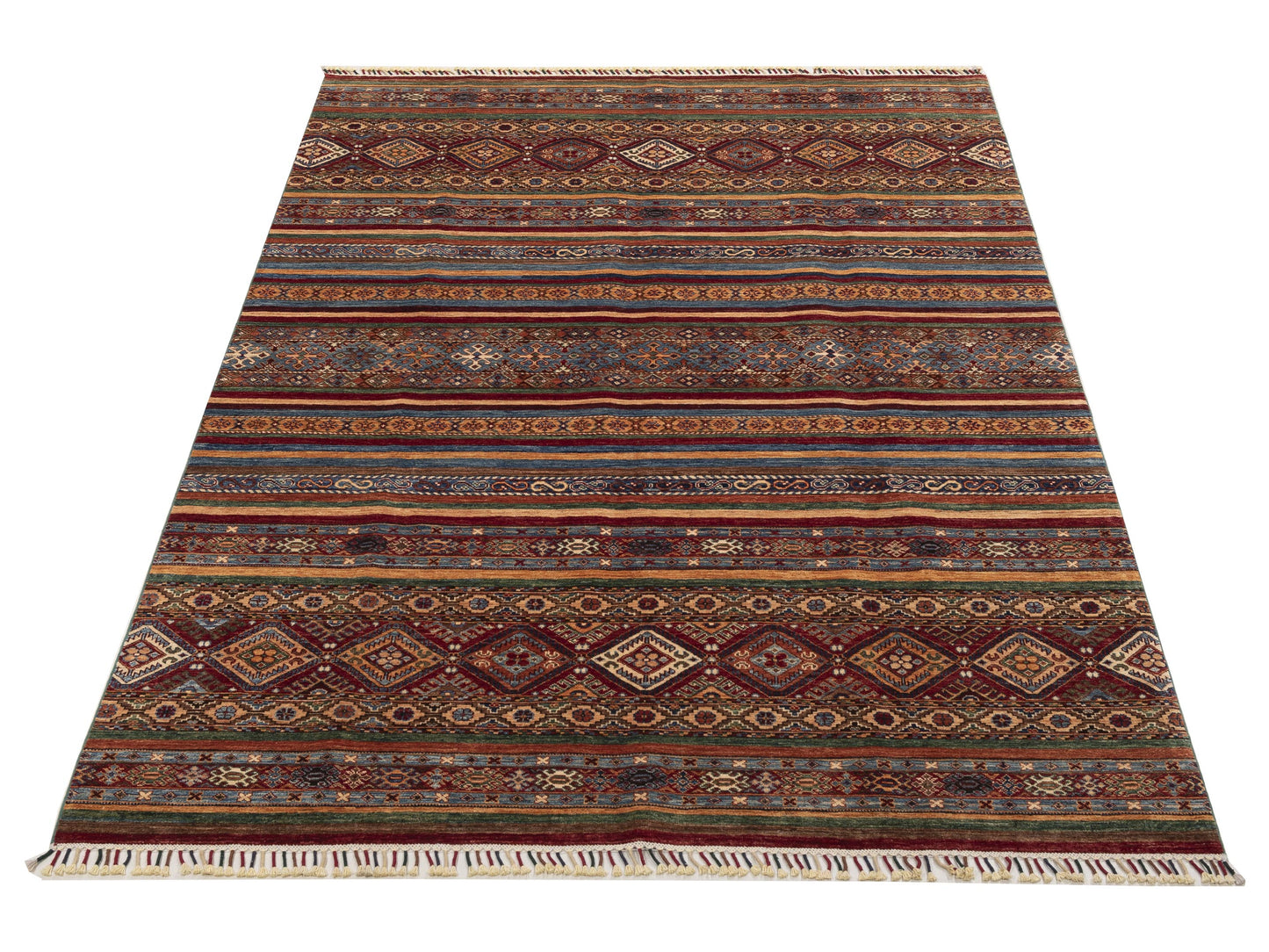 Horosan 152814 Multi Multi 6.9x9.8 Hand Knotted Rug