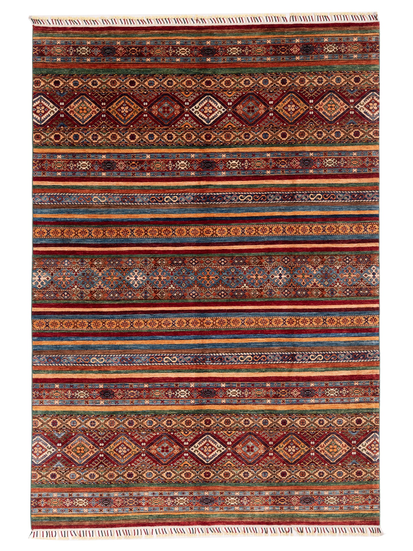 Horosan 152814 Multi Multi 6.9x9.8 Hand Knotted Rug