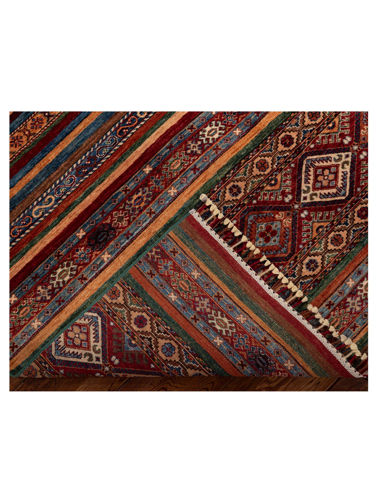Horosan 152814 Multi Multi 6.9x9.8 Hand Knotted Rug