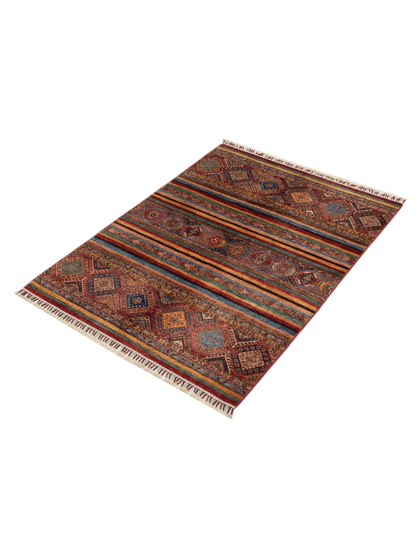 Horosan 152817 Multi Multi 5x6.7 Hand Knotted Rug