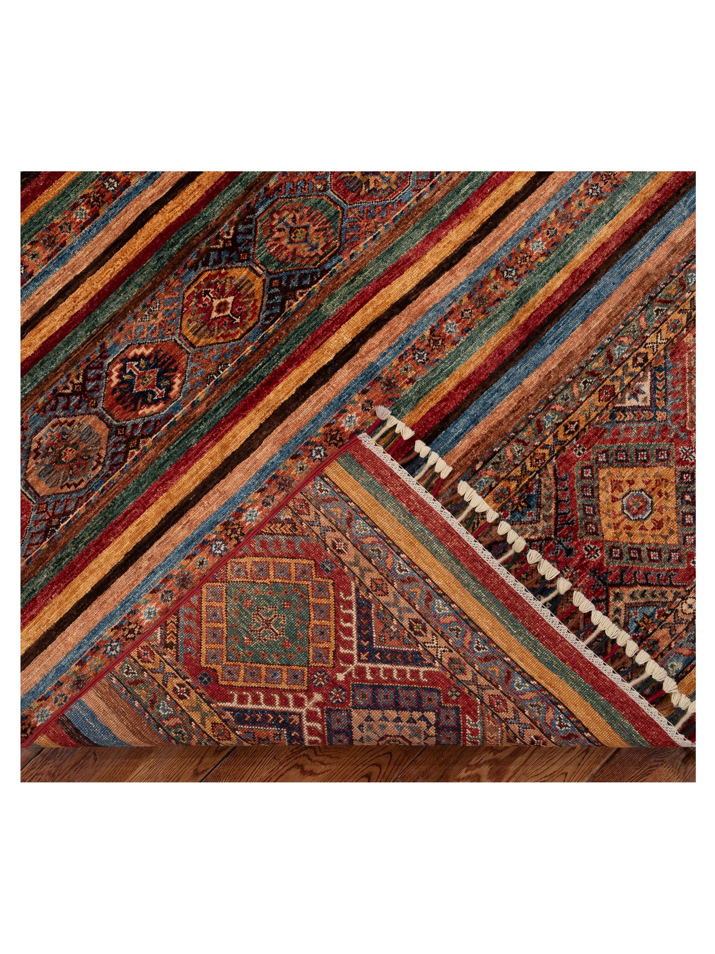 Horosan 152817 Multi Multi 5x6.7 Hand Knotted Rug