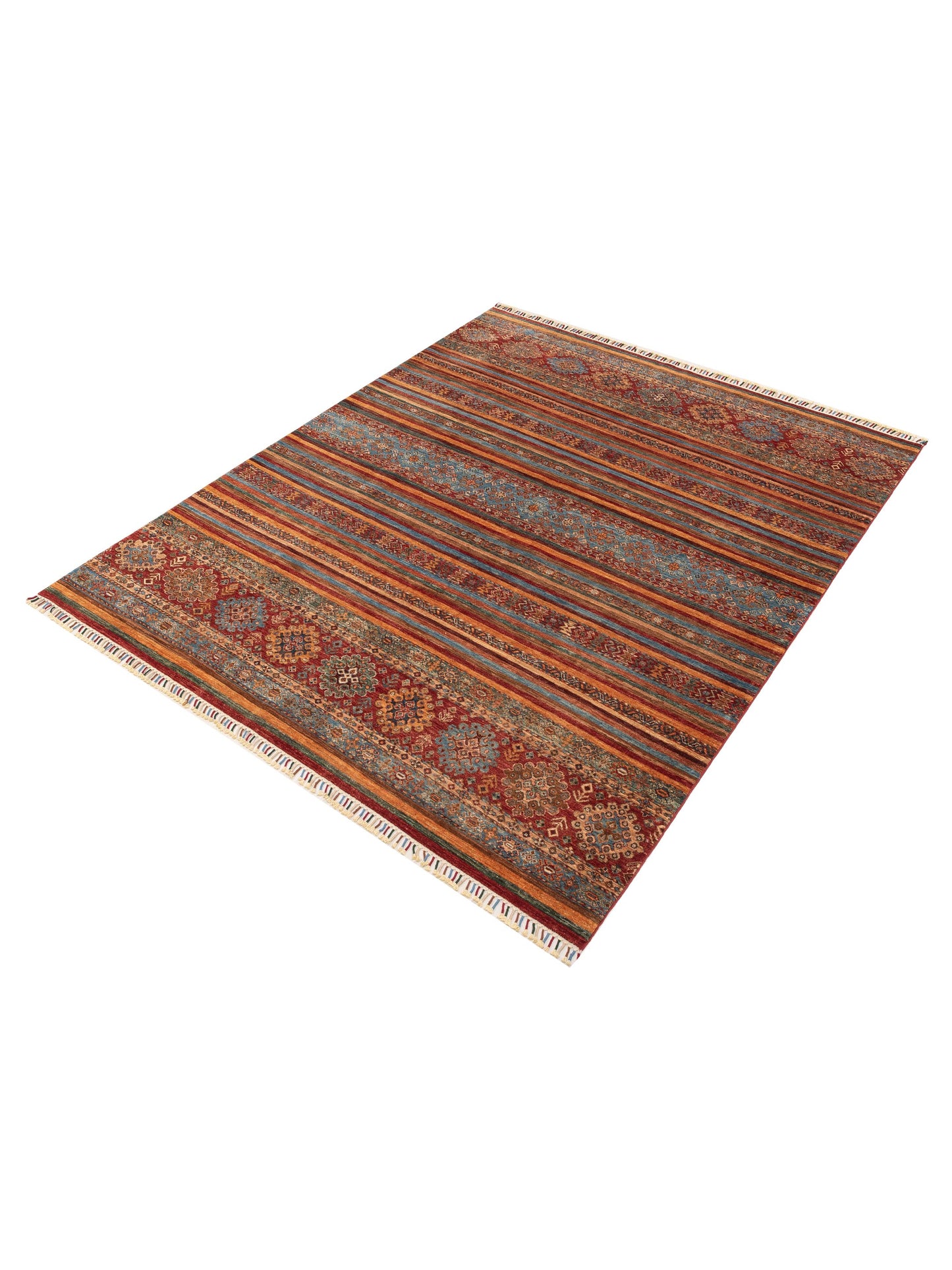 Horosan 152818 Multi Multi 8.1x10.1 Hand Knotted Rug
