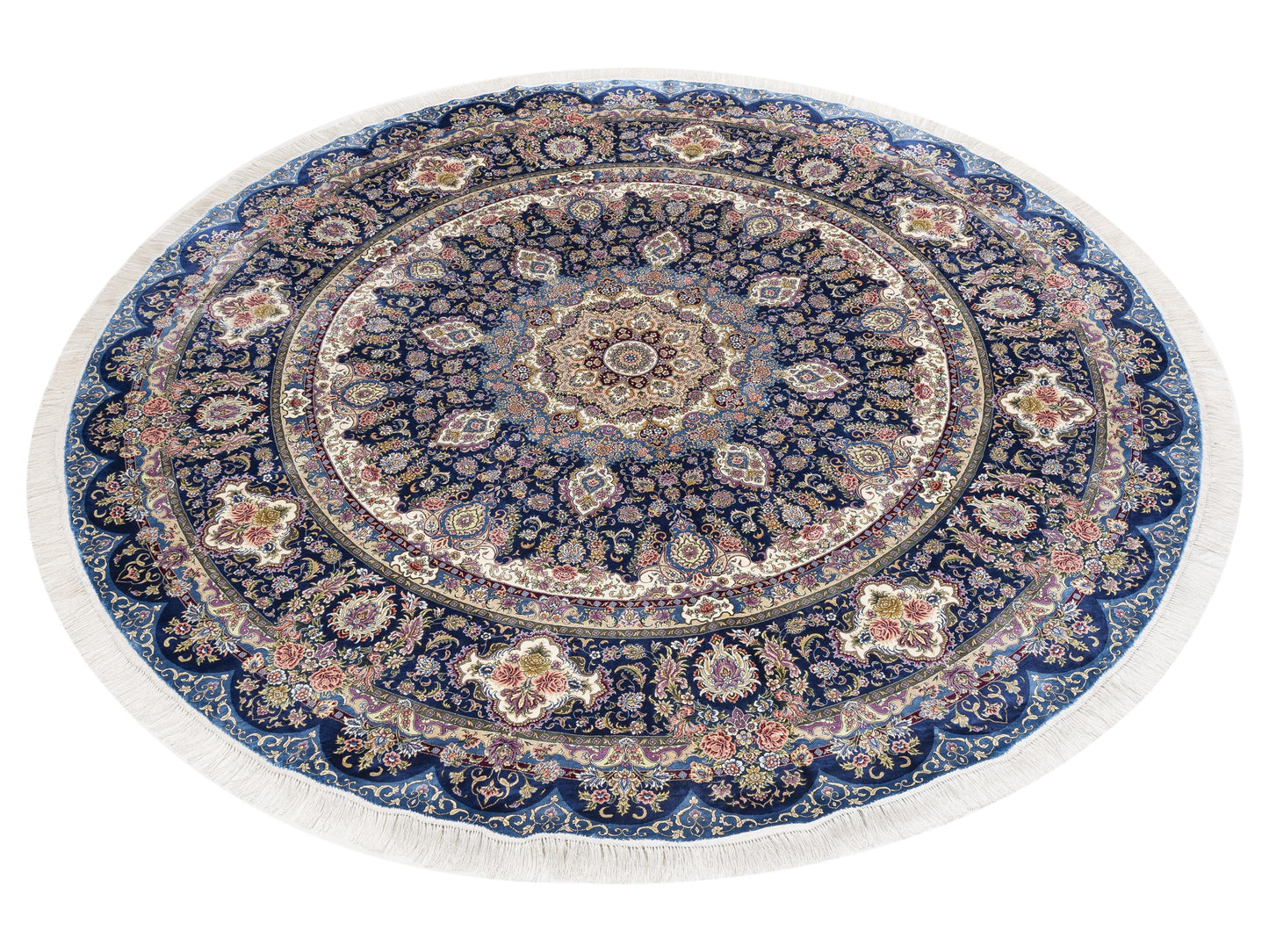 Elegance 152920 Blue Blue 9.11x10 Hand Knotted Rug