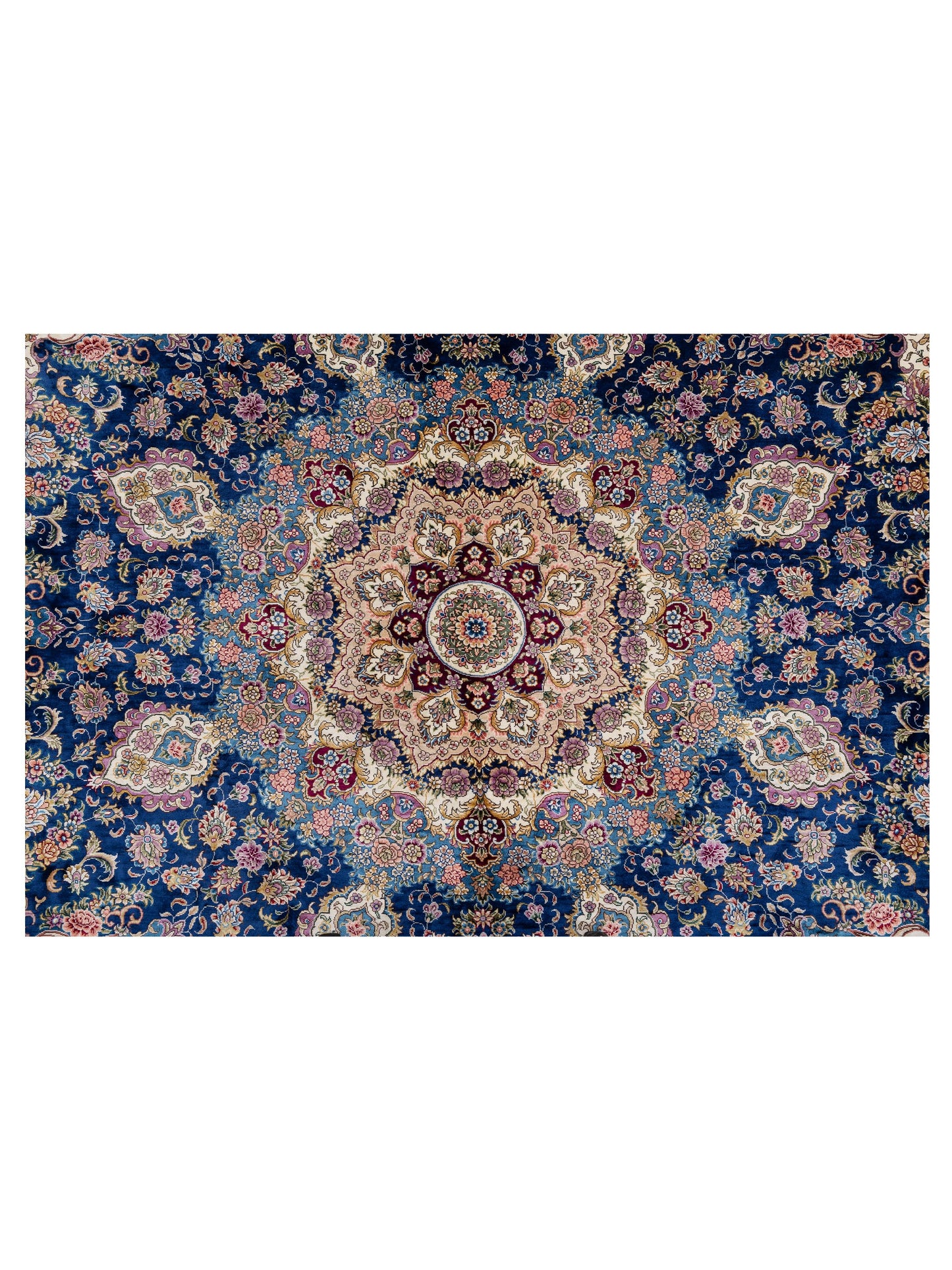 Elegance 152920 Blue Blue 9.11x10 Hand Knotted Rug