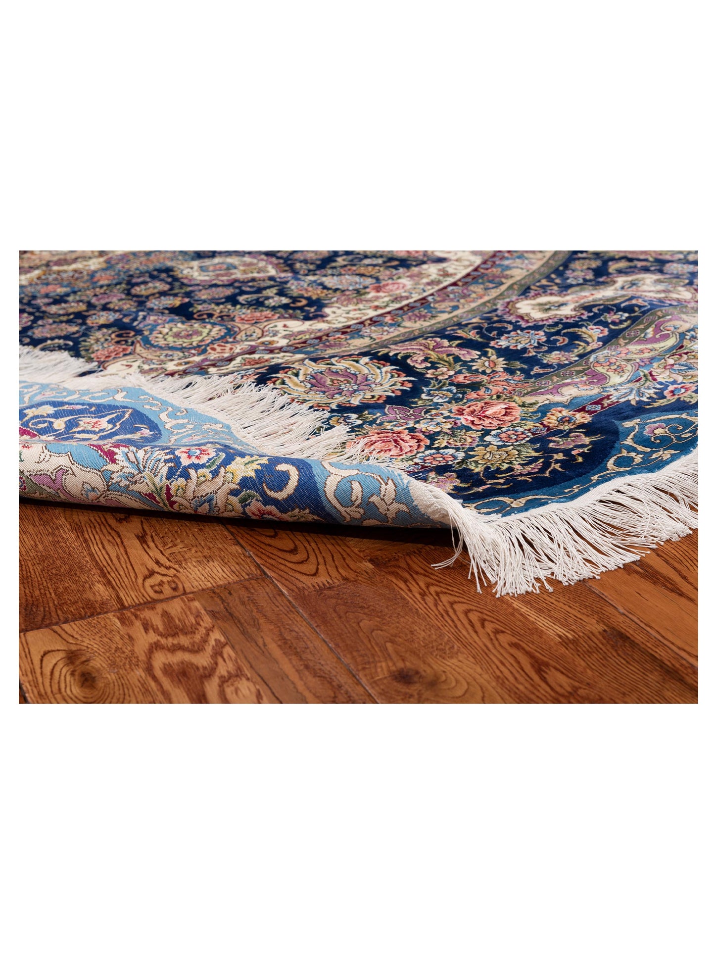 Elegance 152920 Blue Blue 9.11x10 Hand Knotted Rug