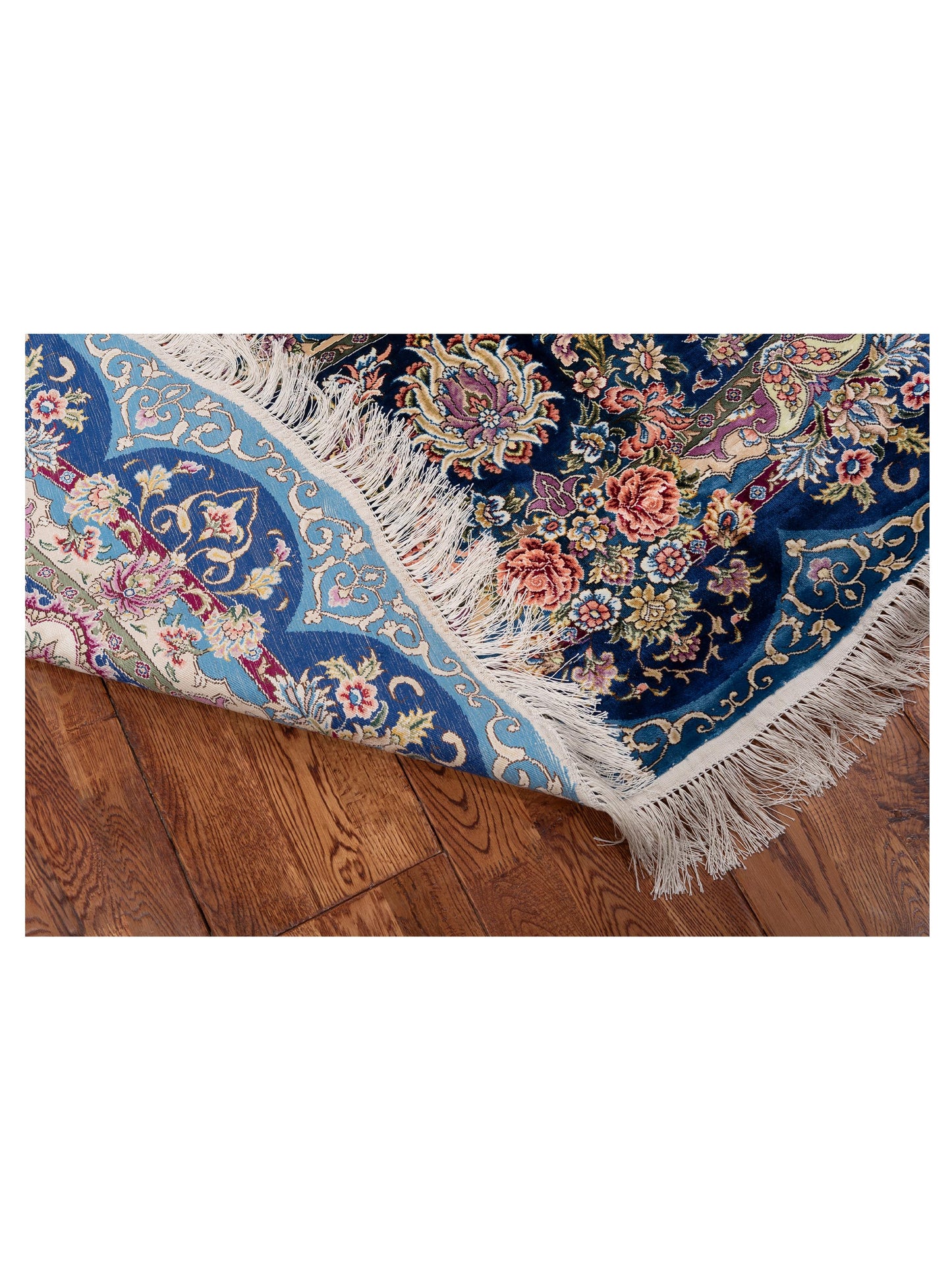 Elegance 152920 Blue Blue 9.11x10 Hand Knotted Rug