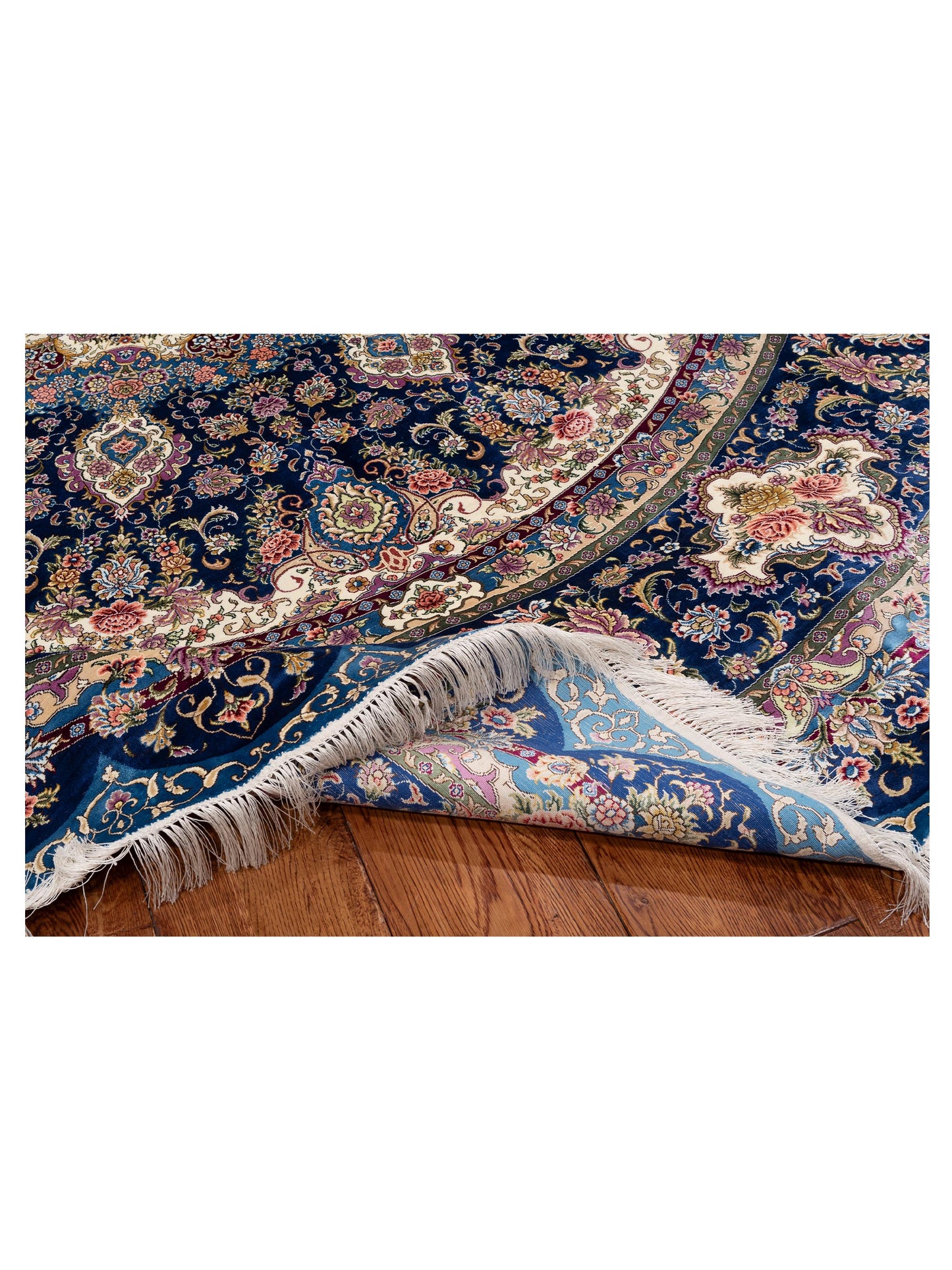 Elegance 152920 Blue Blue 9.11x10 Hand Knotted Rug