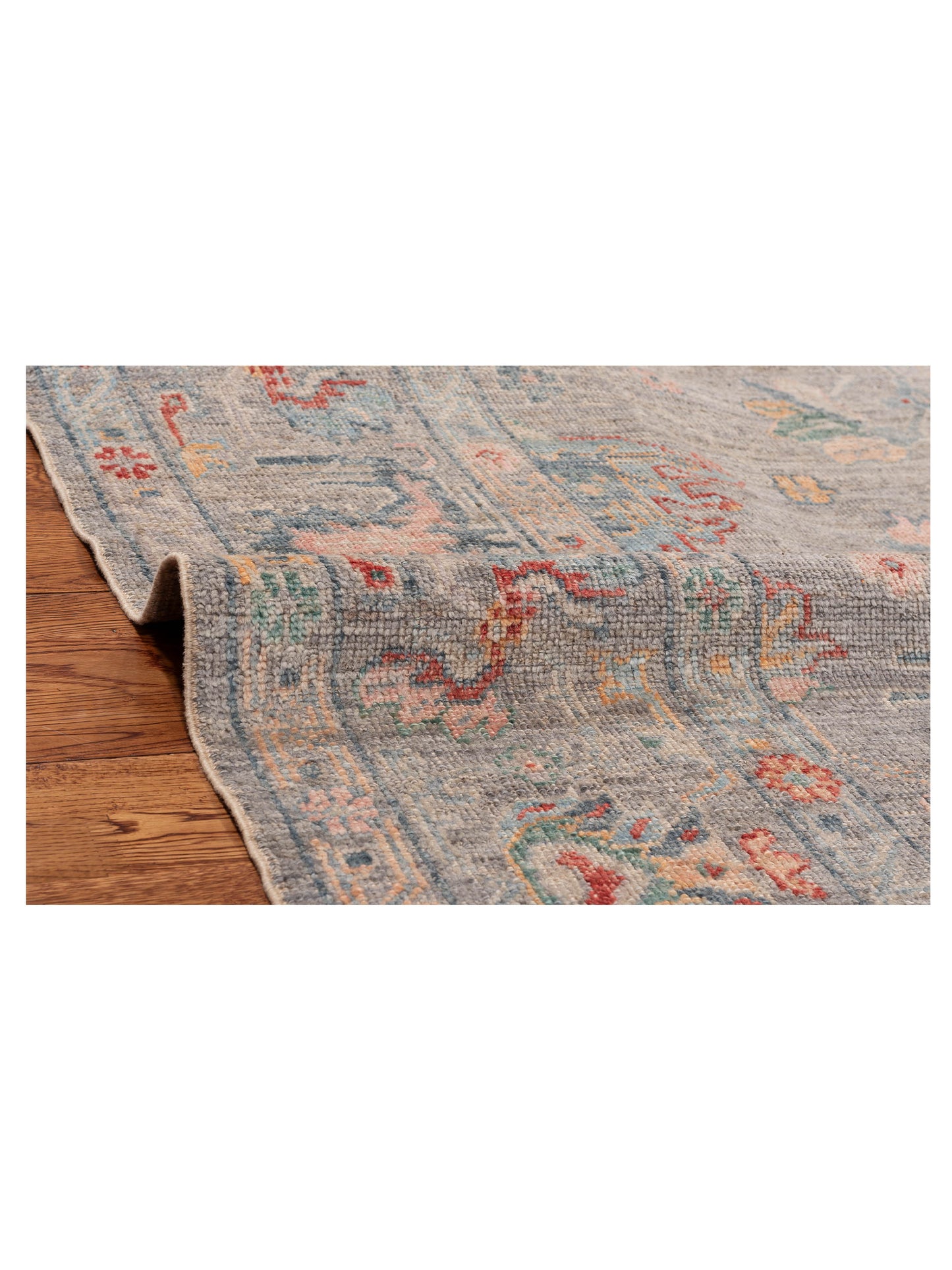 Angora Oushak 152924 Brown Brown 7.9x9.7 Hand Knotted Rug