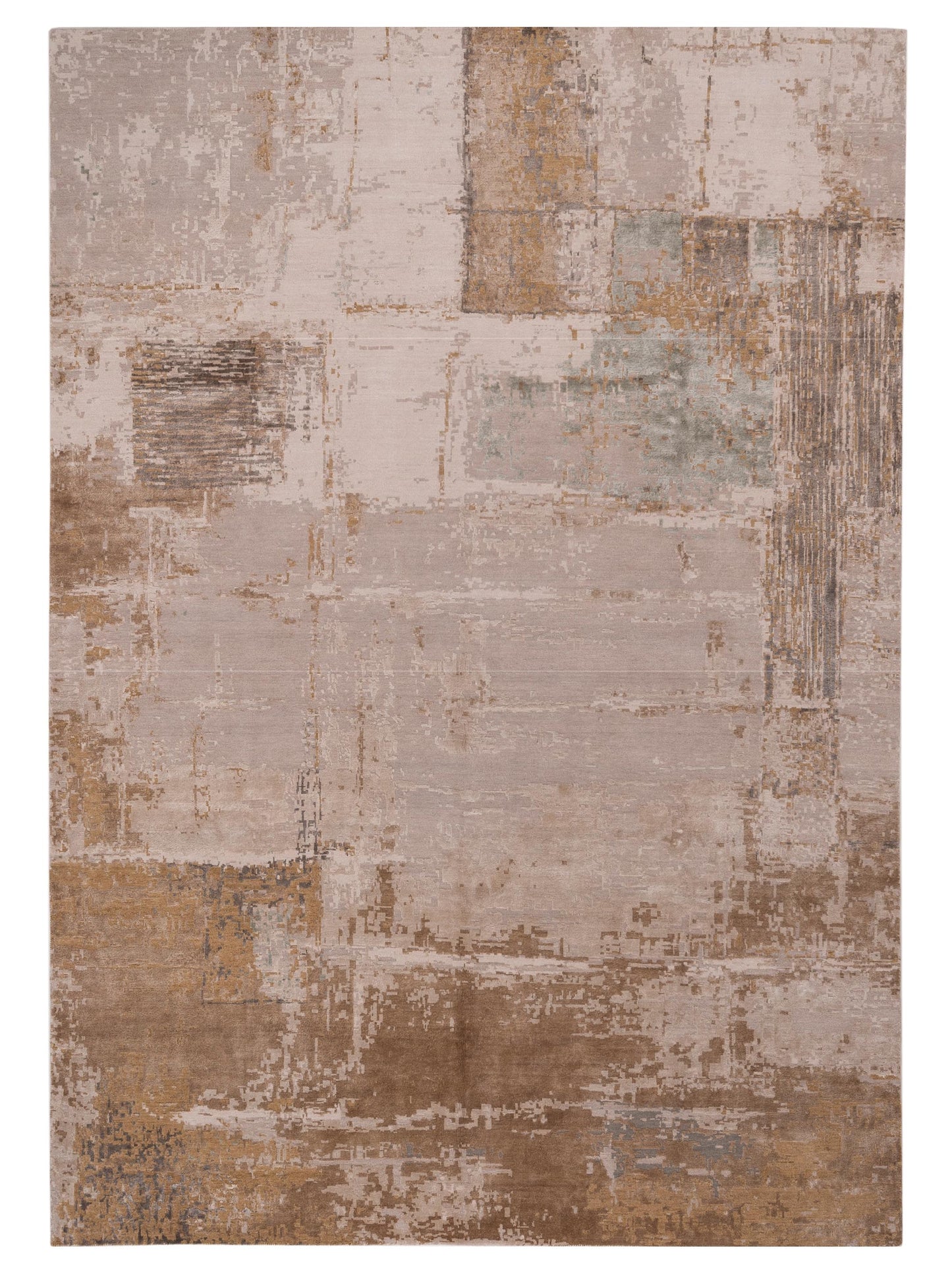 Siena Tibetino 152959 Beige Traditional Hand Knotted Rug