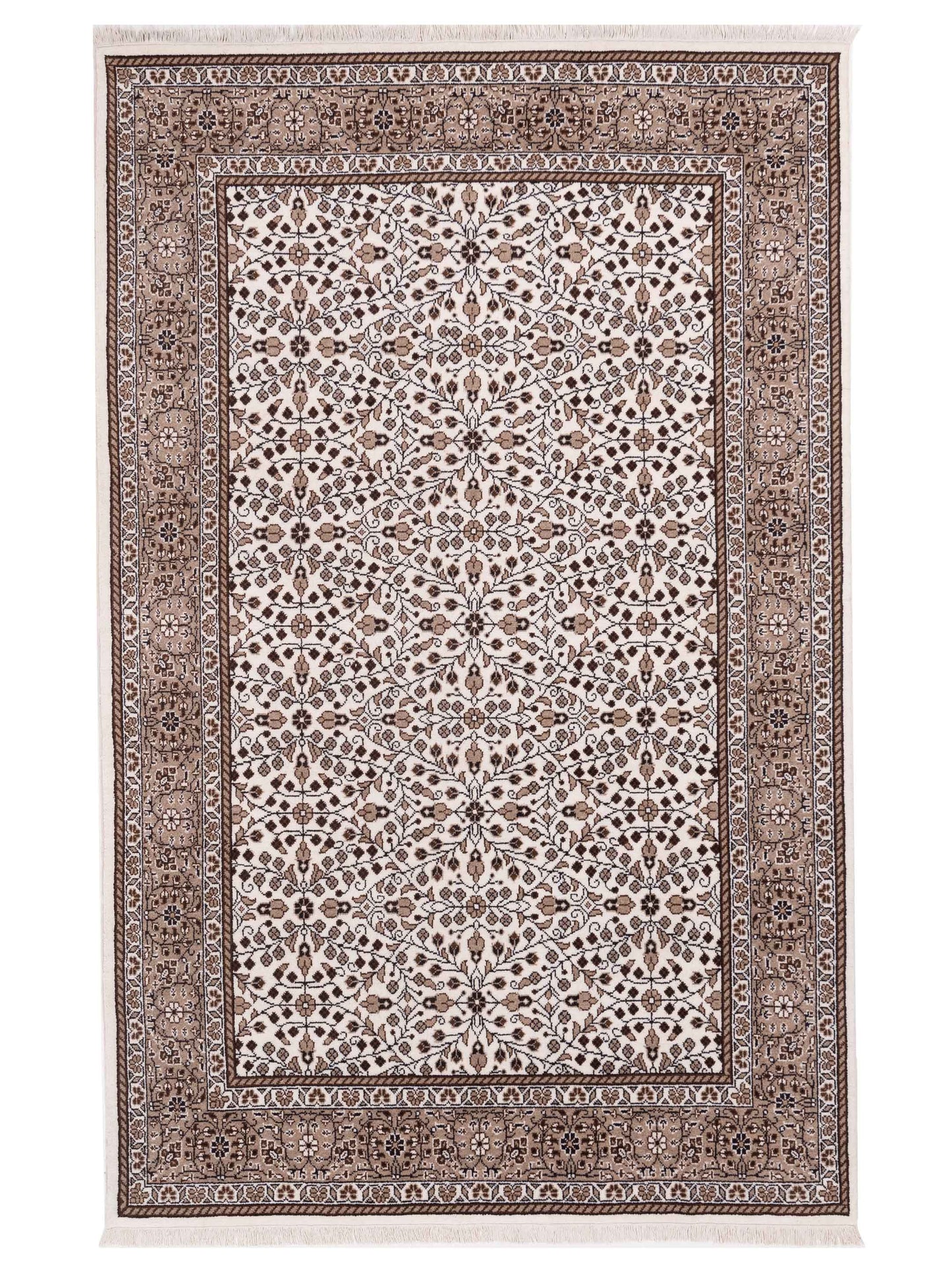 Pasha Kayseri Ivory Gray Traditional