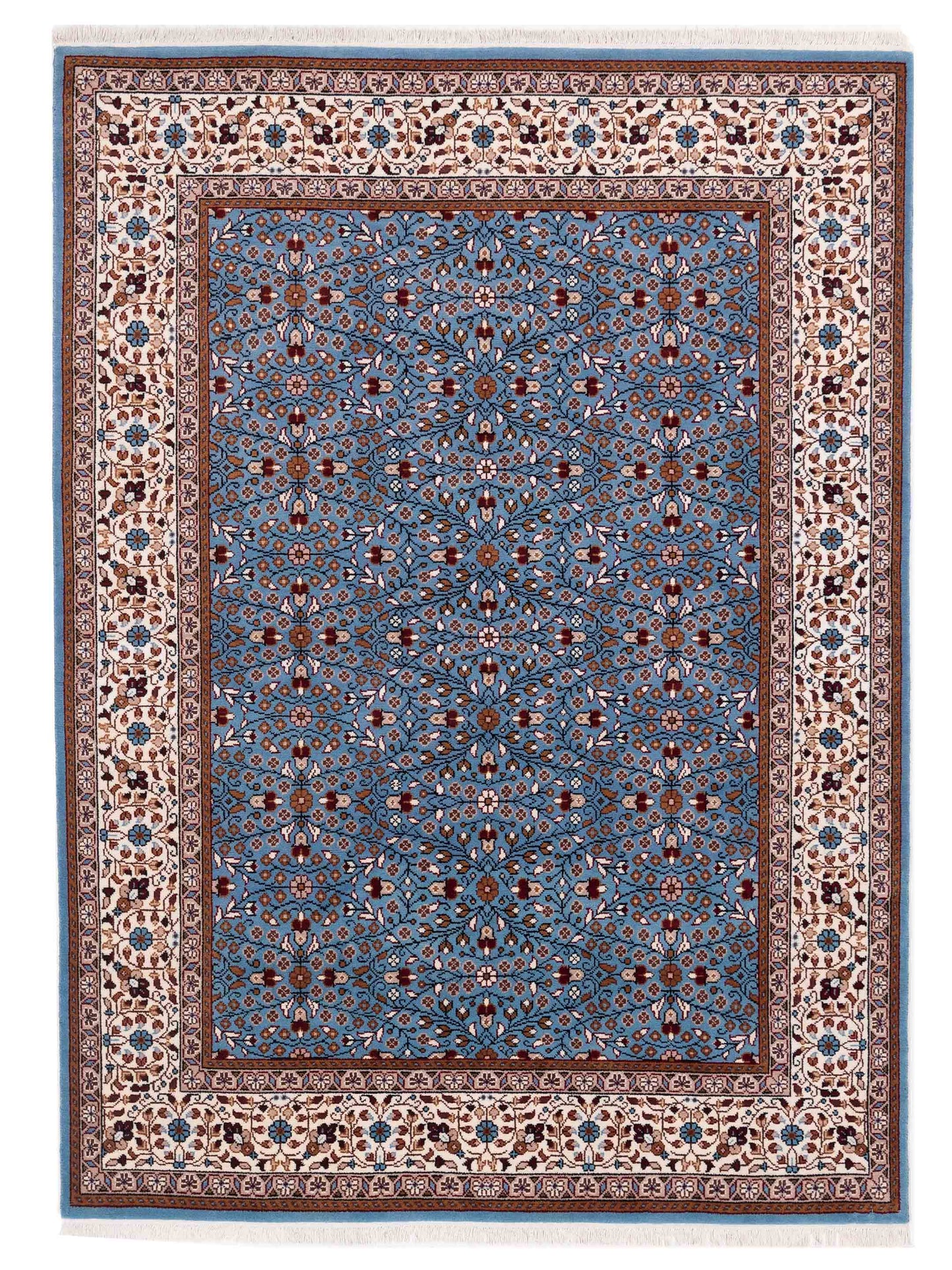 Pasha Kayseri Blue Ivory Traditional
