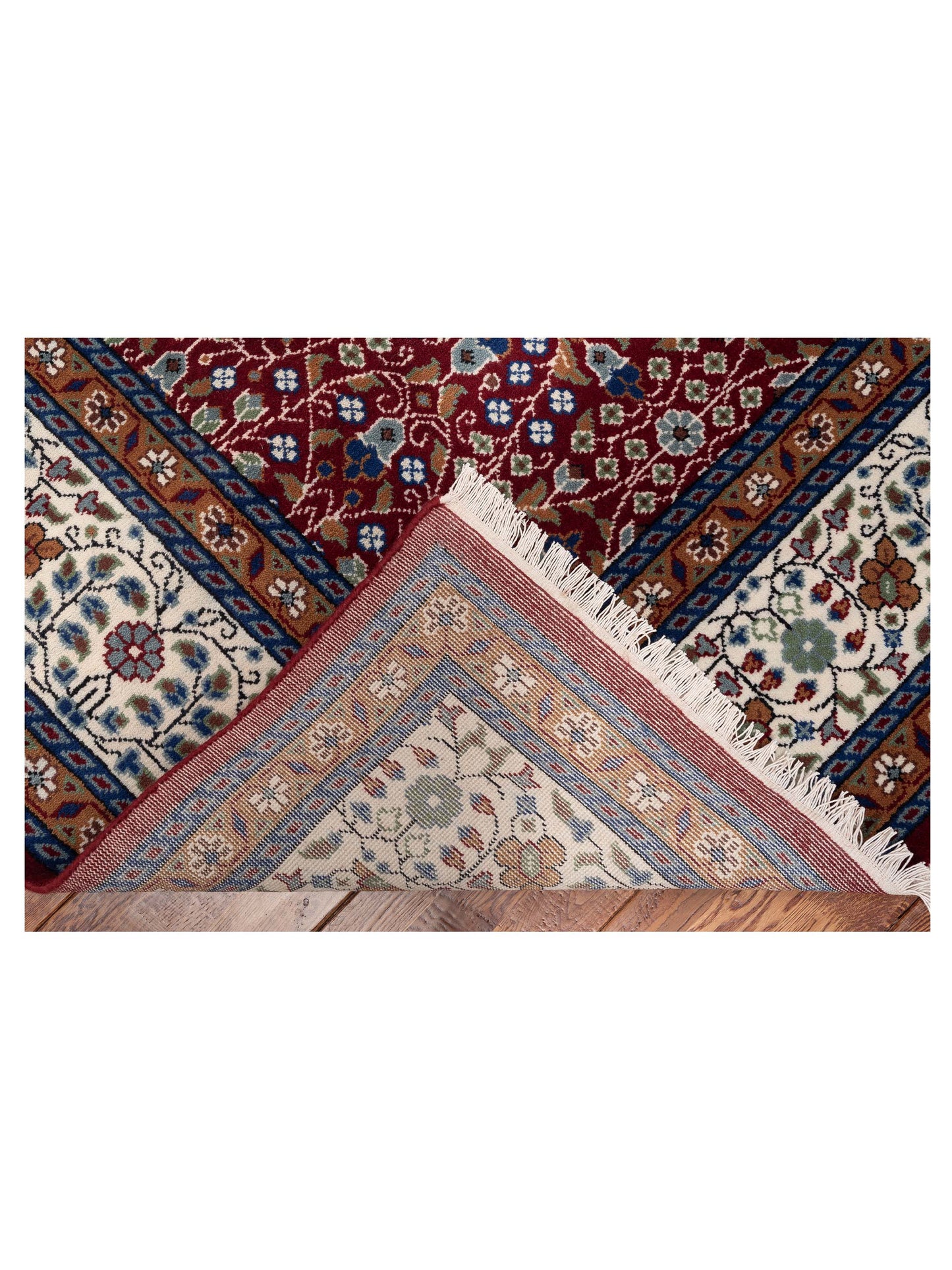 Kayseri 153016 Red Ivory 7.11x10.7 Hand Knotted Rug