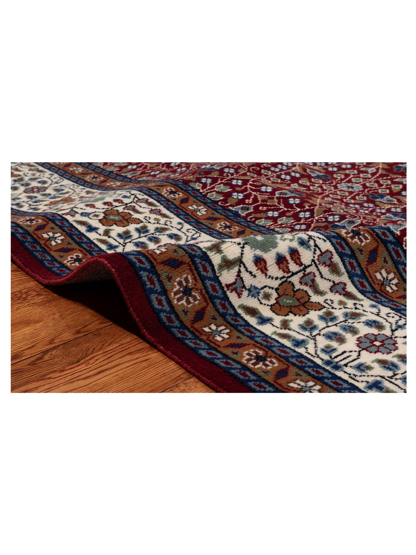 Kayseri 153016 Red Ivory 7.11x10.7 Hand Knotted Rug