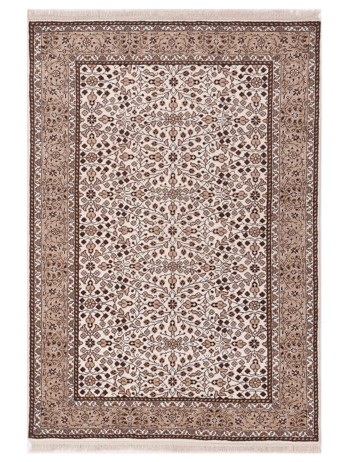 Pasha Kayseri Ivory Brown Traditional