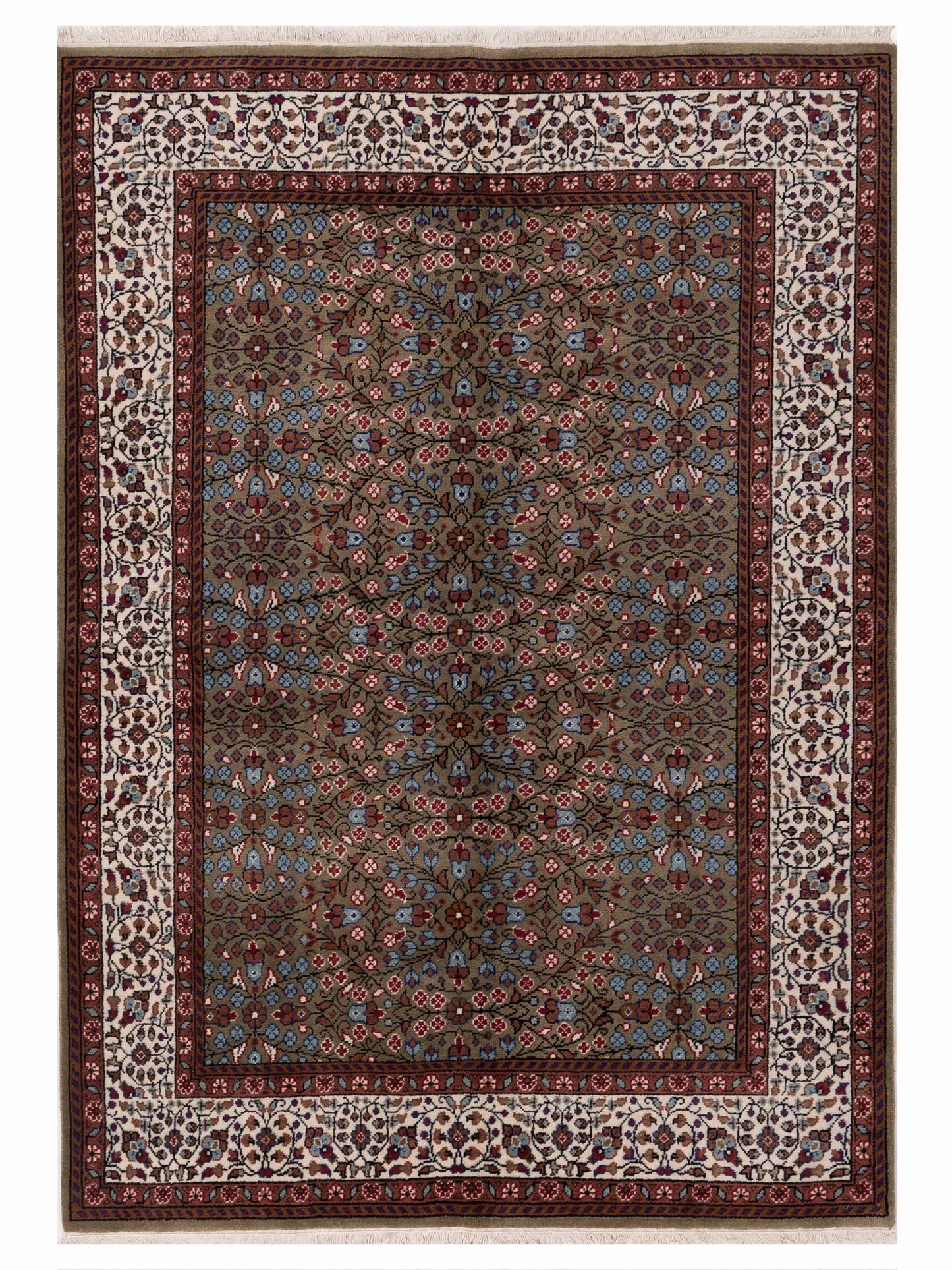 Pasha Kayseri Green Ivory Traditional