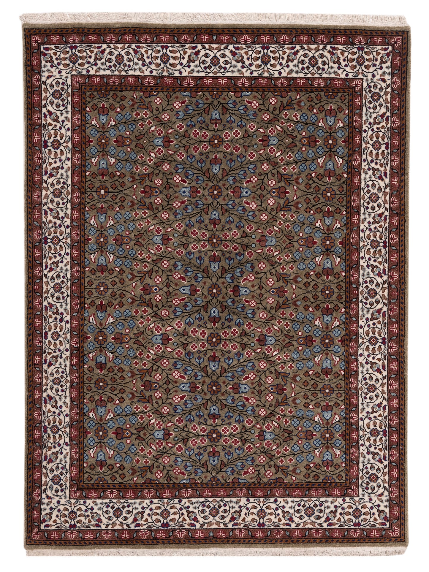 Pasha Kayseri Green Ivory Traditional
