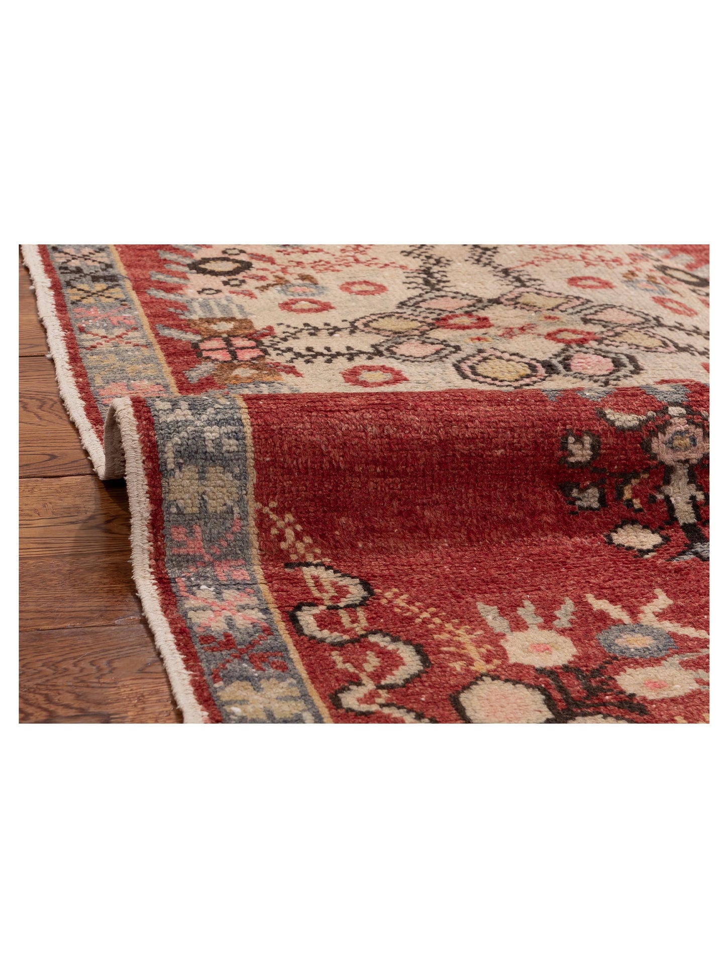 Old Anatolian 153162 Ivory Brown 4x6 Hand Knotted Rug