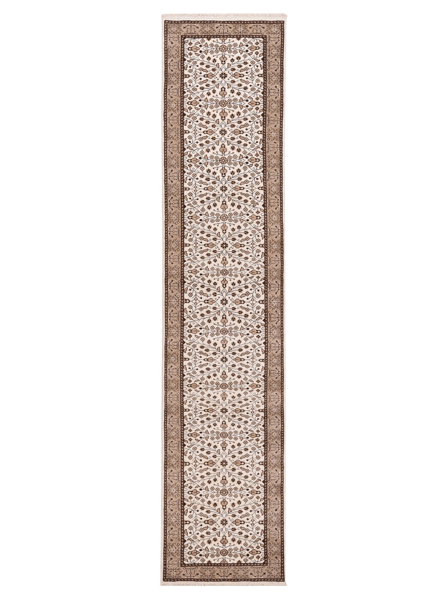 Pasha Kayseri Ivory Brown Traditional