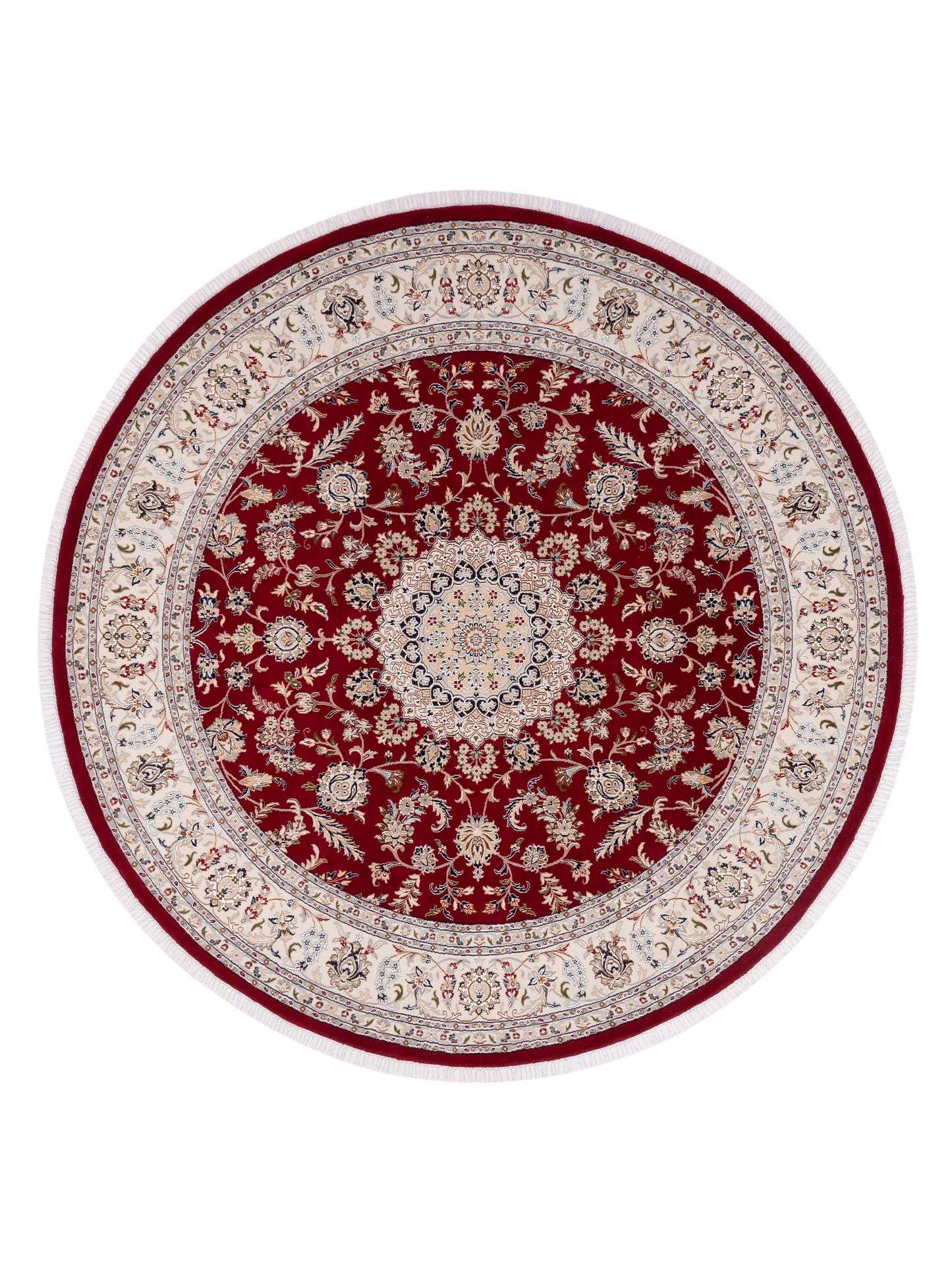 Rajpur Nain Red Ivory Traditional