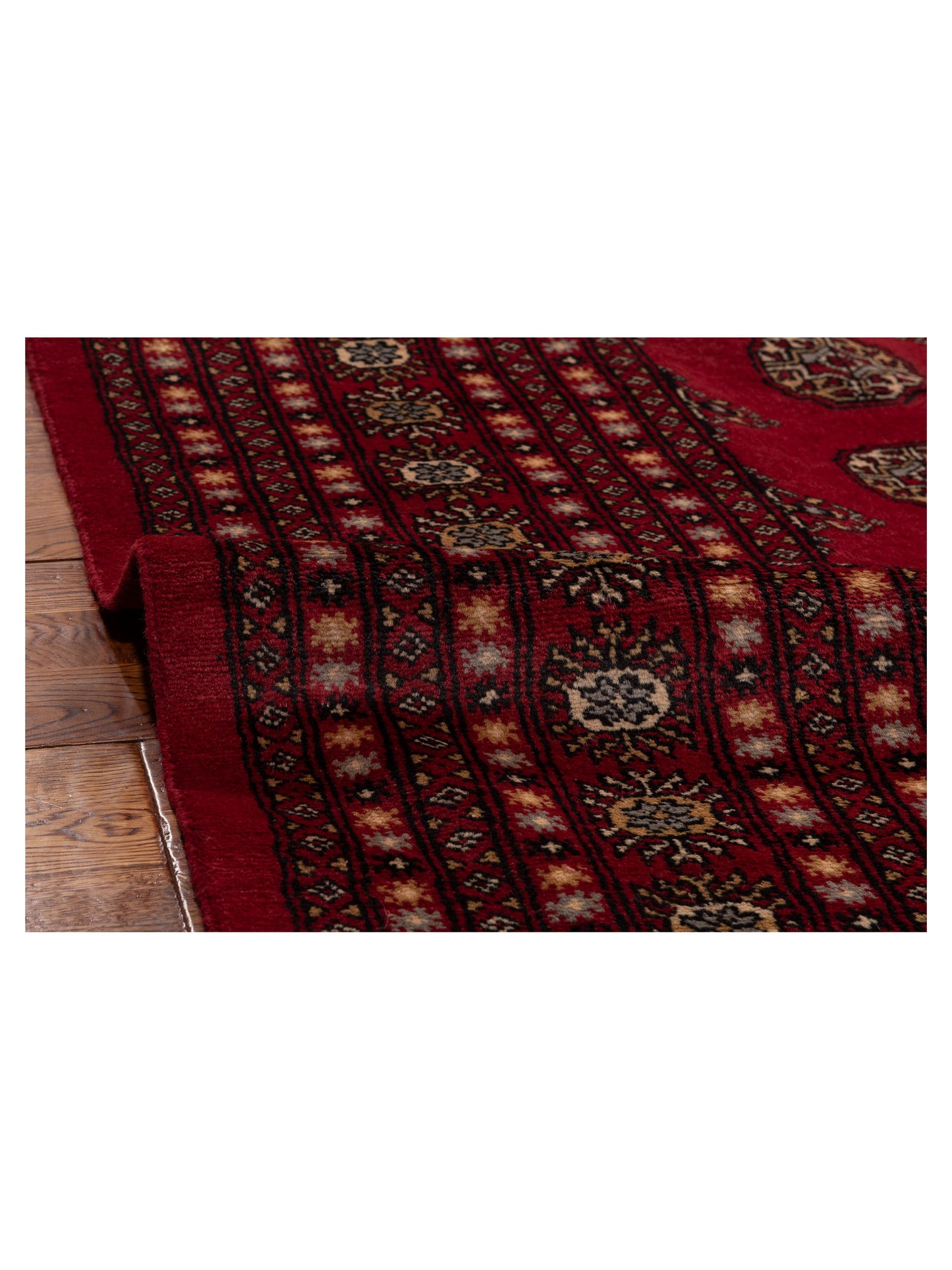 Bokhara 153392 Red Red 9.2x12 Hand Knotted Rug